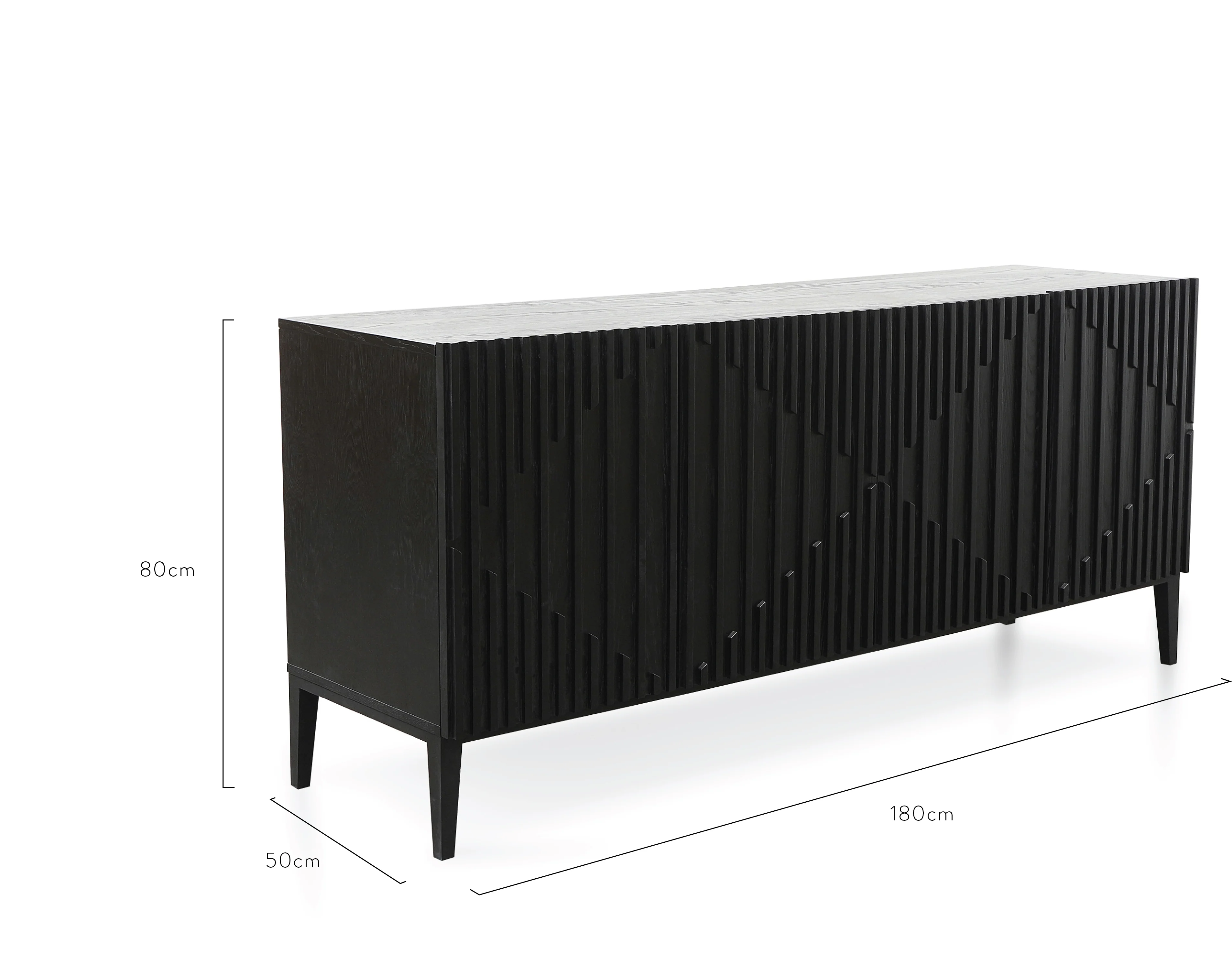 CDT2719-CN Sideboard - Black Veneer - Image 13