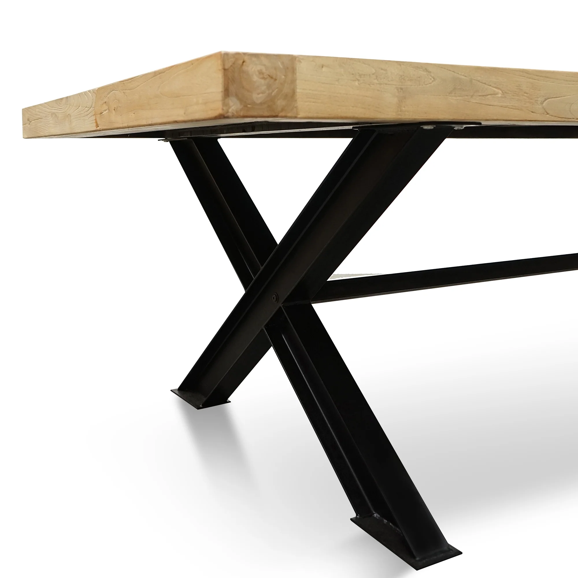 CDT2726 3m Reclaimed Dining Table - Natural - Image 4