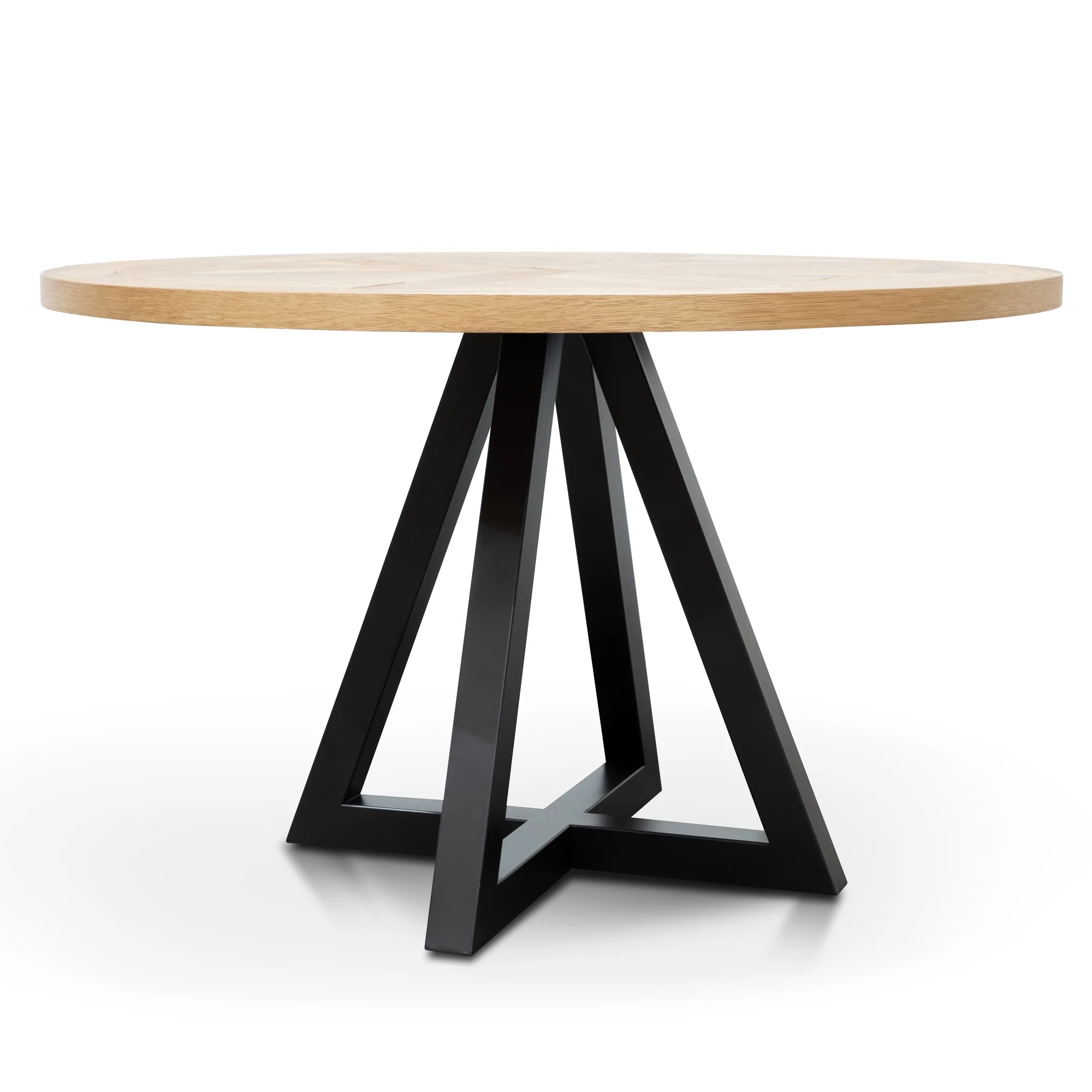 CDT2801-VN Round Dining Table - Oak - Image 4