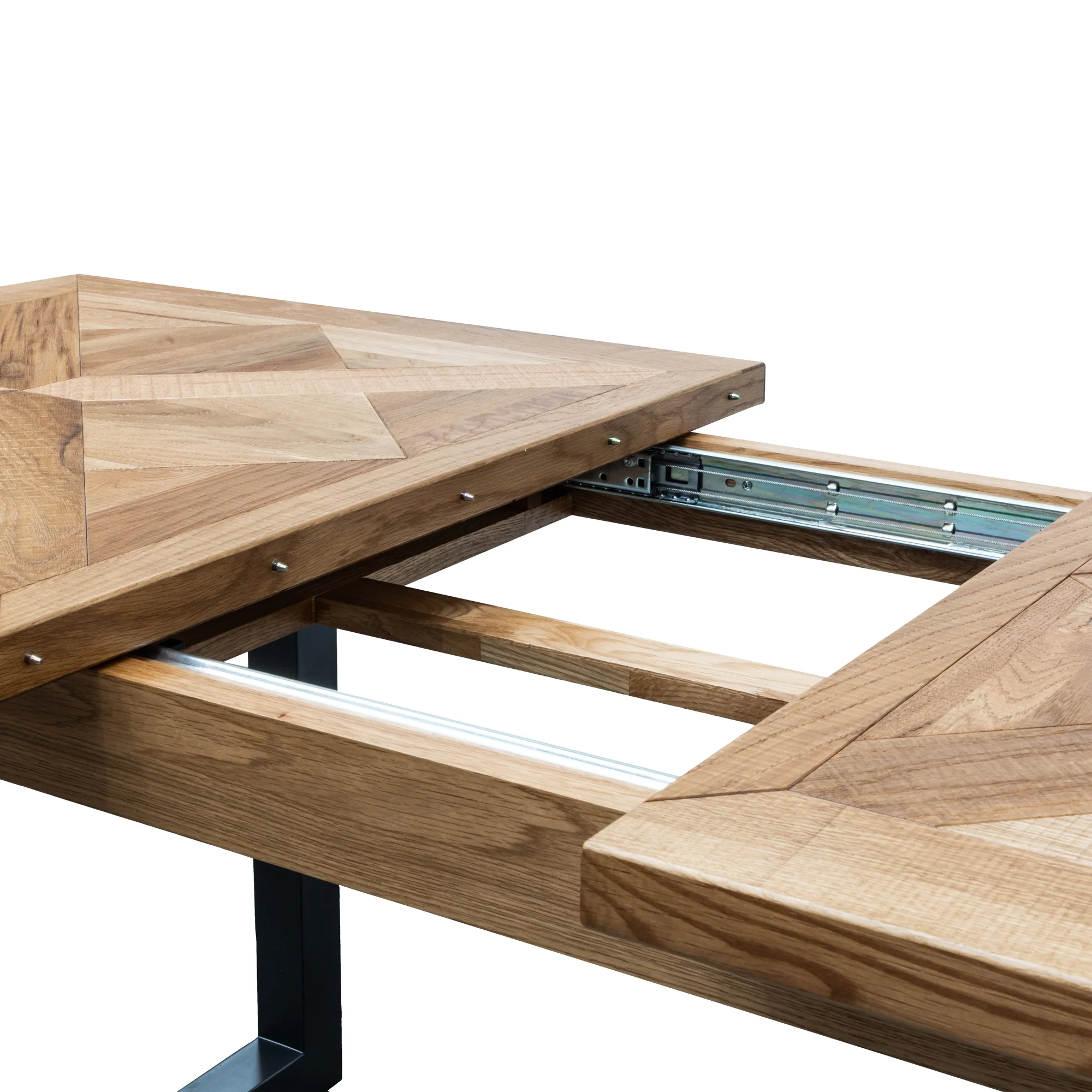 CDT2805-VN 4-6 Seater Extendable Dining table - European Oak - Image 9