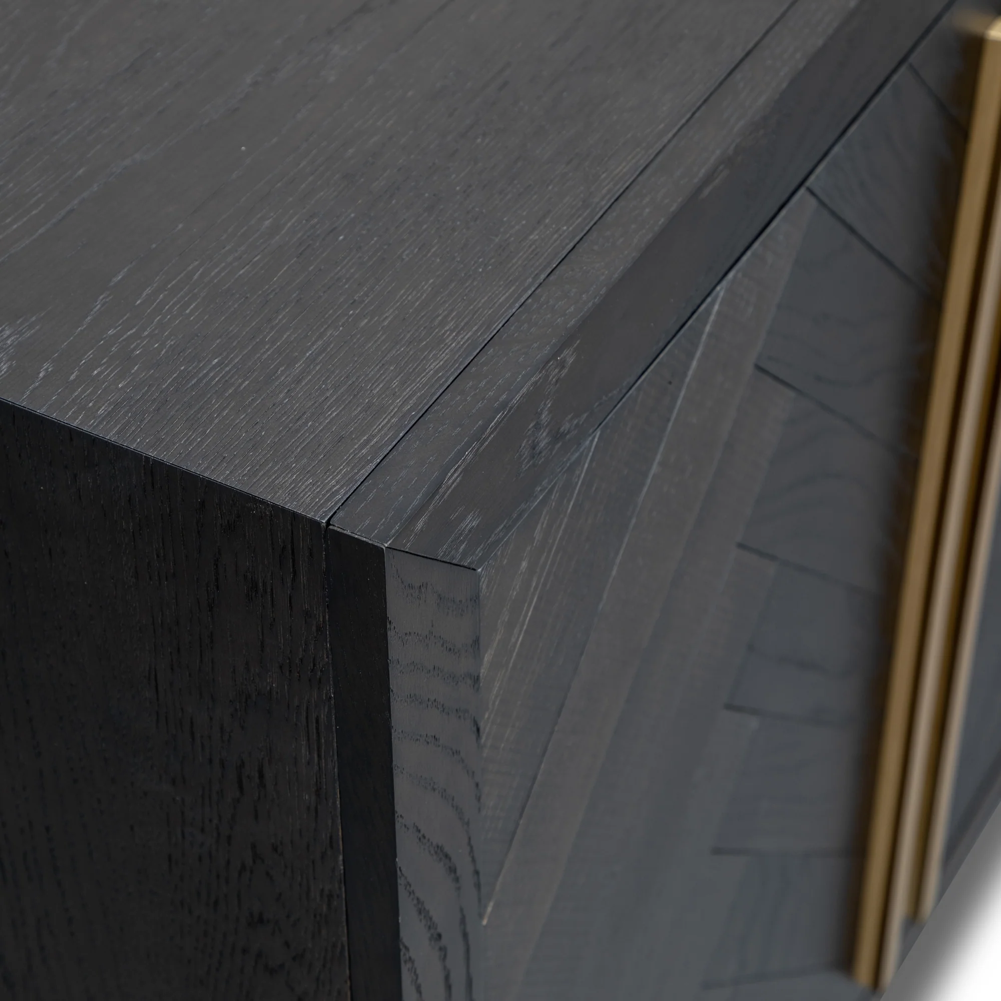 CDT2806-VN Wide Sideboard - Black and Brass - Image 10