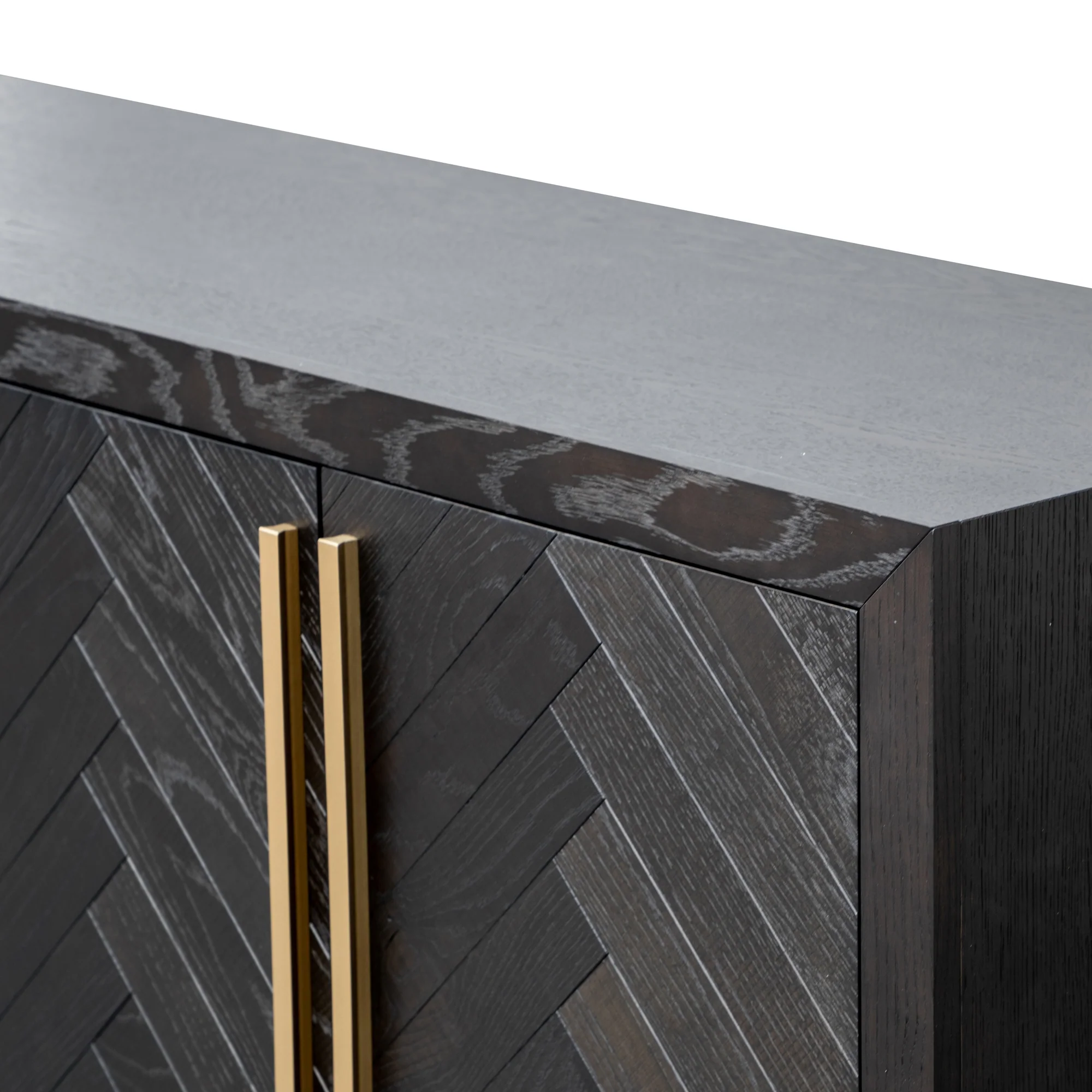 CDT2806-VN Wide Sideboard - Black and Brass - Image 12