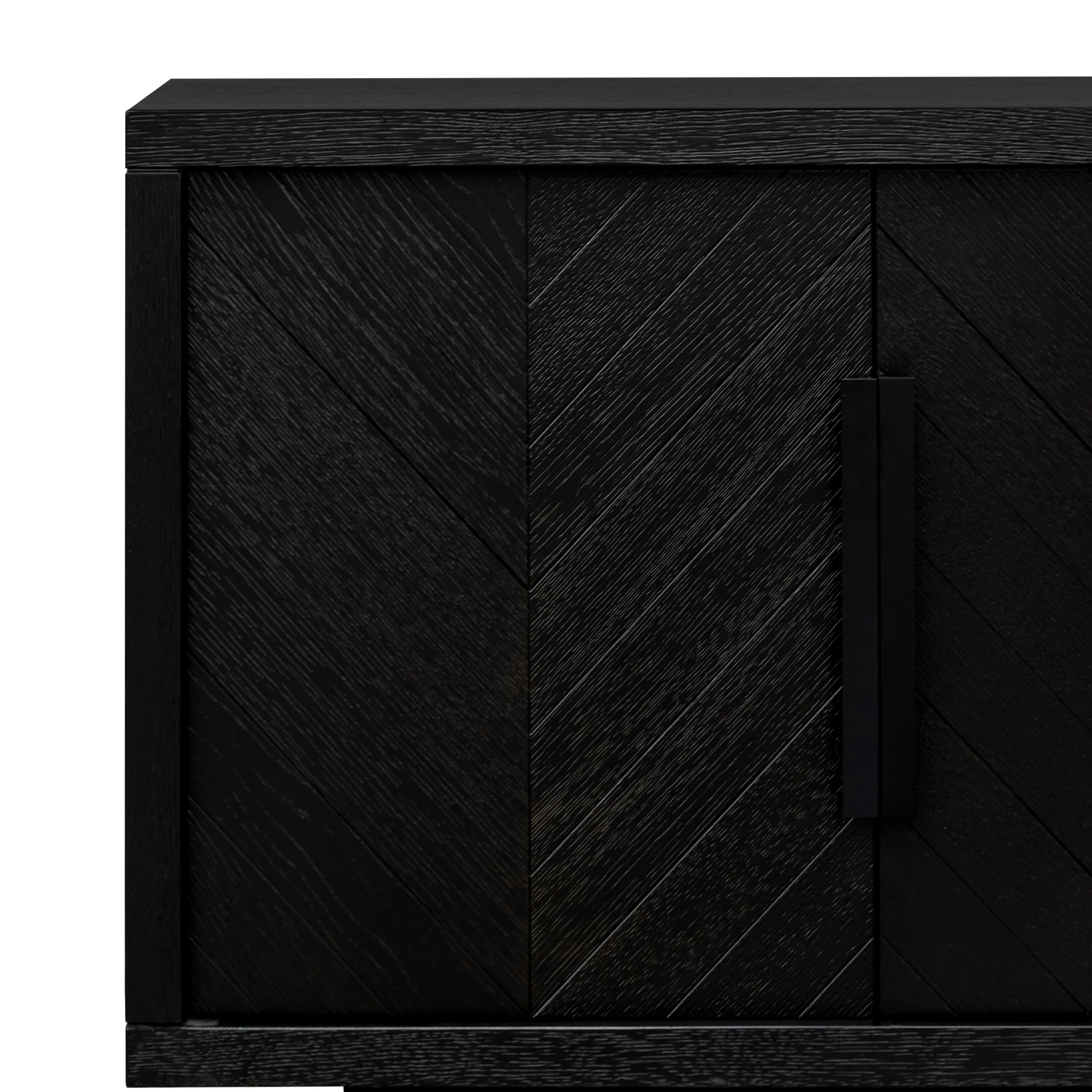 CDT2908-VA 2m Buffet Unit - Textured Espresso Black - Image 9