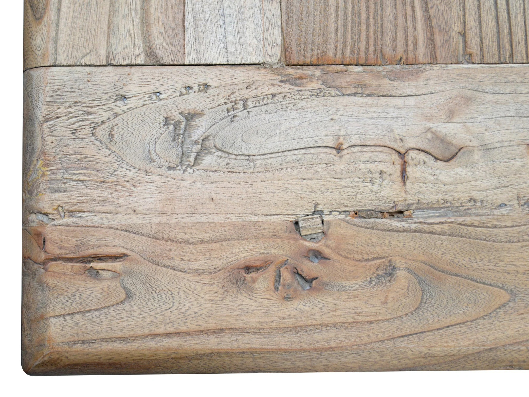 CDT501 Dining Table 1.98m - Rustic Natural - Image 7