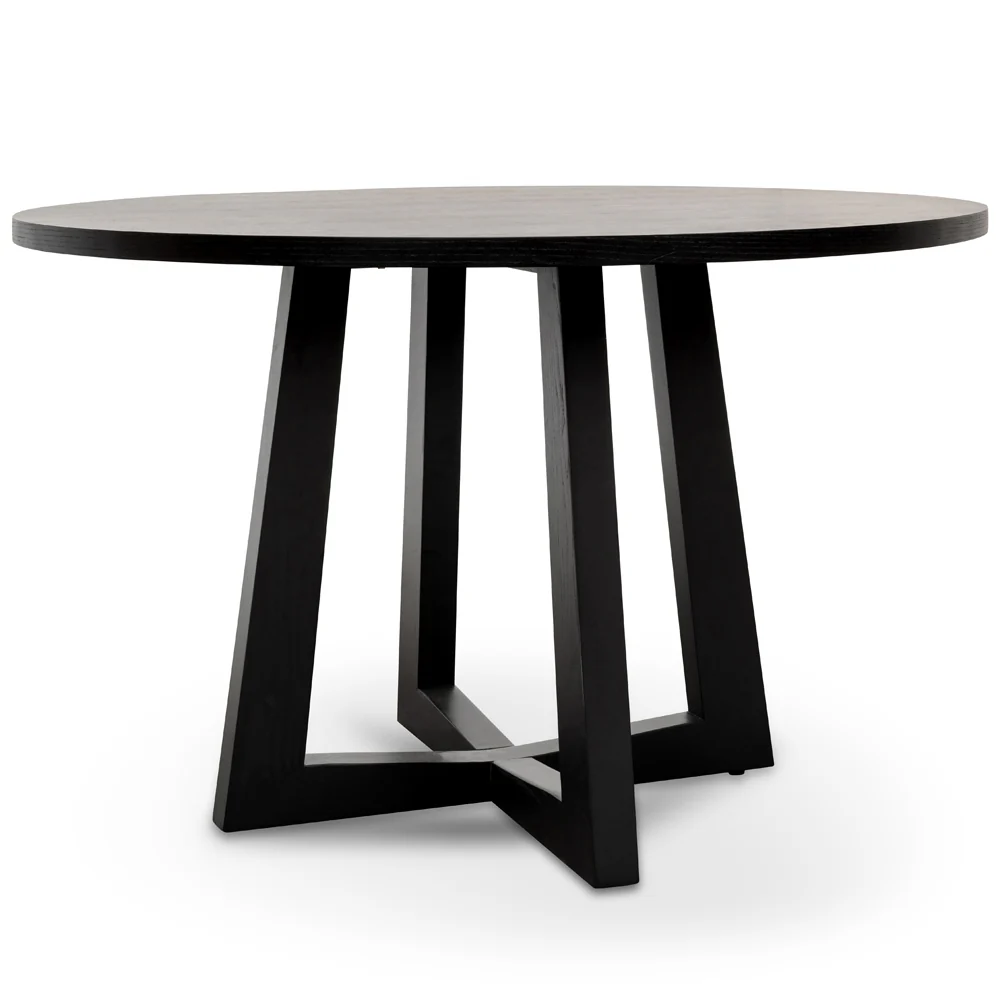 CDT587-SD 1.2m Dining Table - Black - Image 4