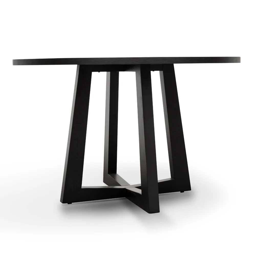 CDT587-SD 1.2m Dining Table - Black - Image 5