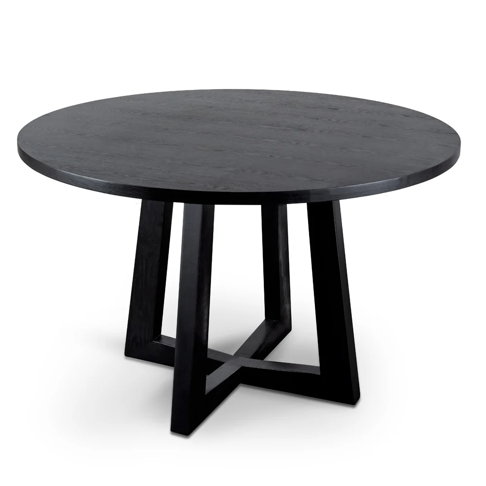 CDT587-SD 1.2m Dining Table - Black - Image 6