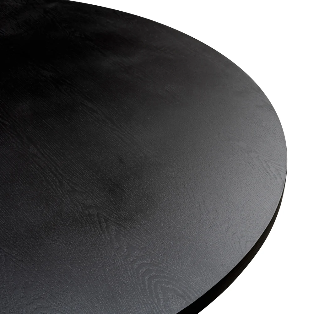 CDT587-SD 1.2m Dining Table - Black - Image 7