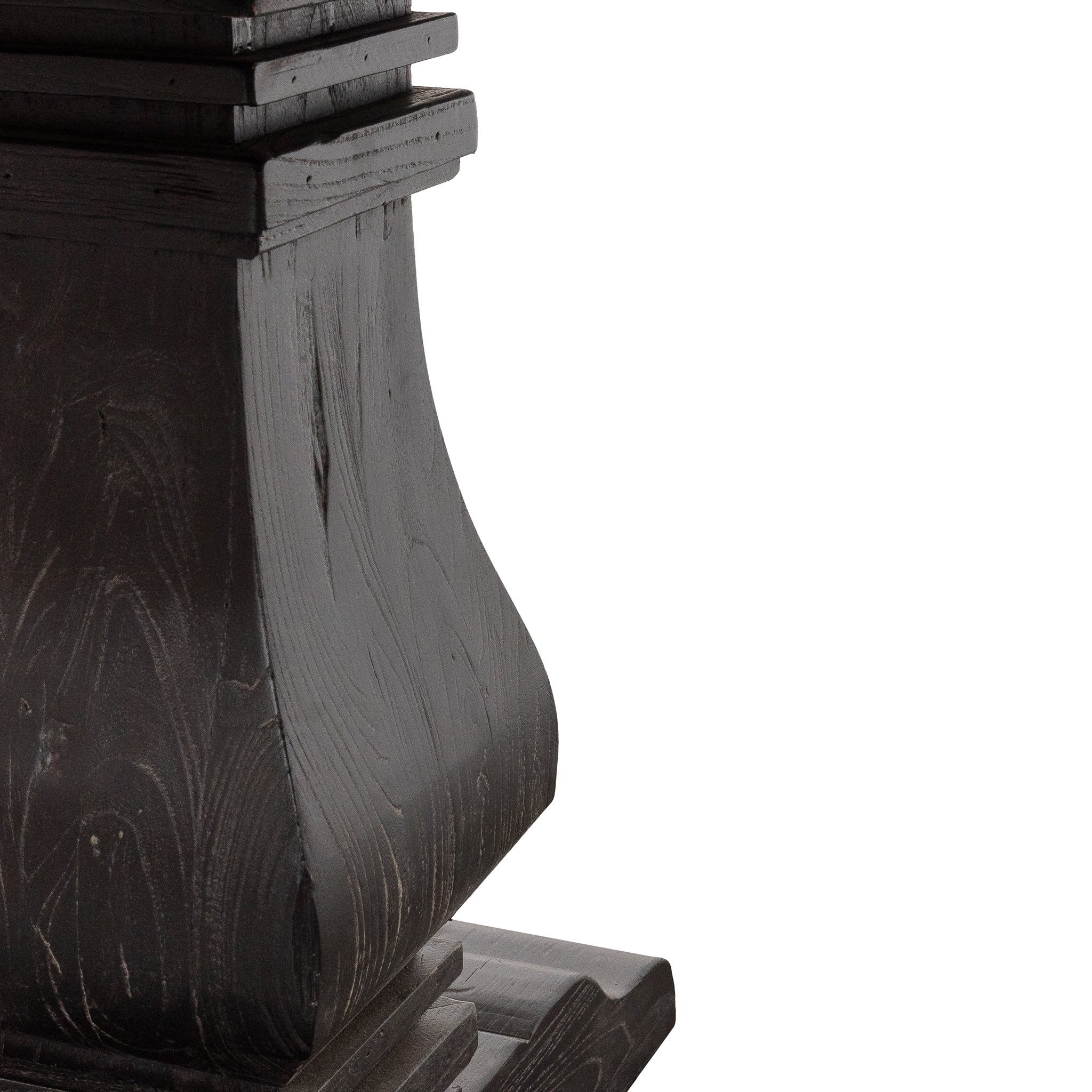 CDT6067 1.4m Natural Round Dining Table - Black Base - Image 7