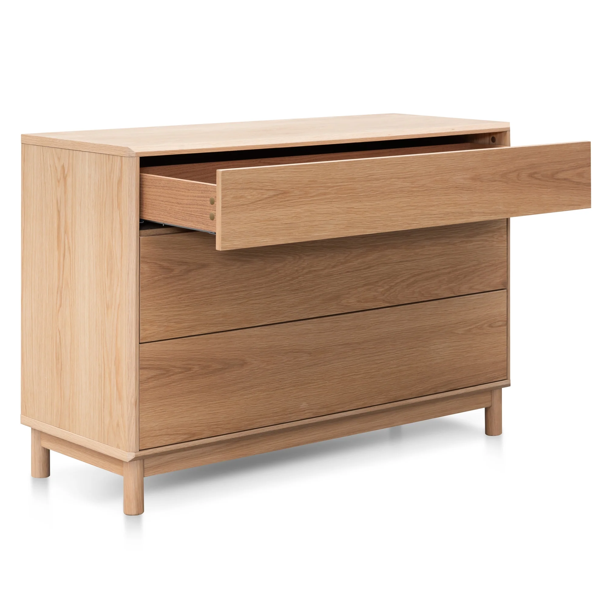CDT6088-CN 3 Drawers Dresser Unit - Natural Oak - Image 3