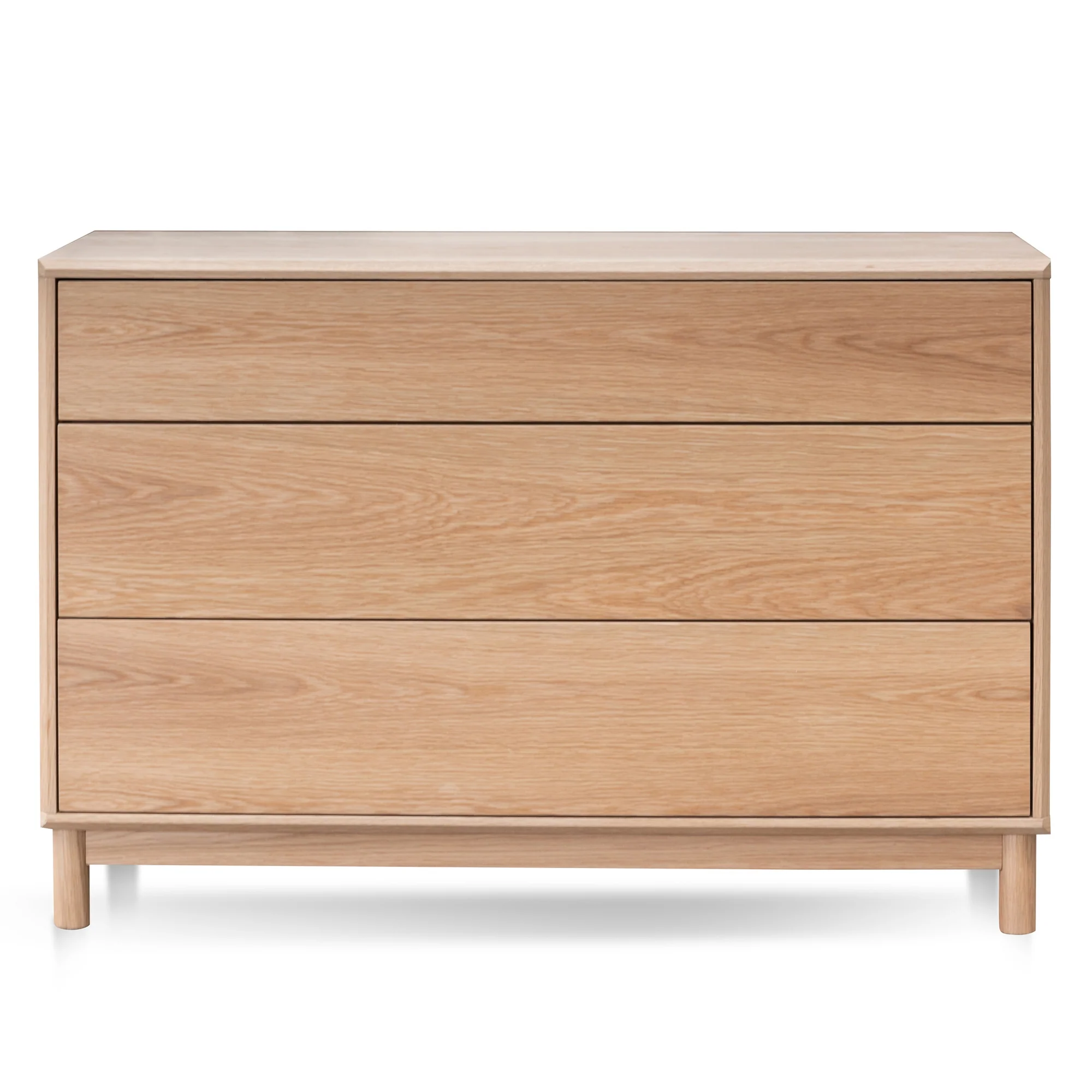 CDT6088-CN 3 Drawers Dresser Unit - Natural Oak - Image 4