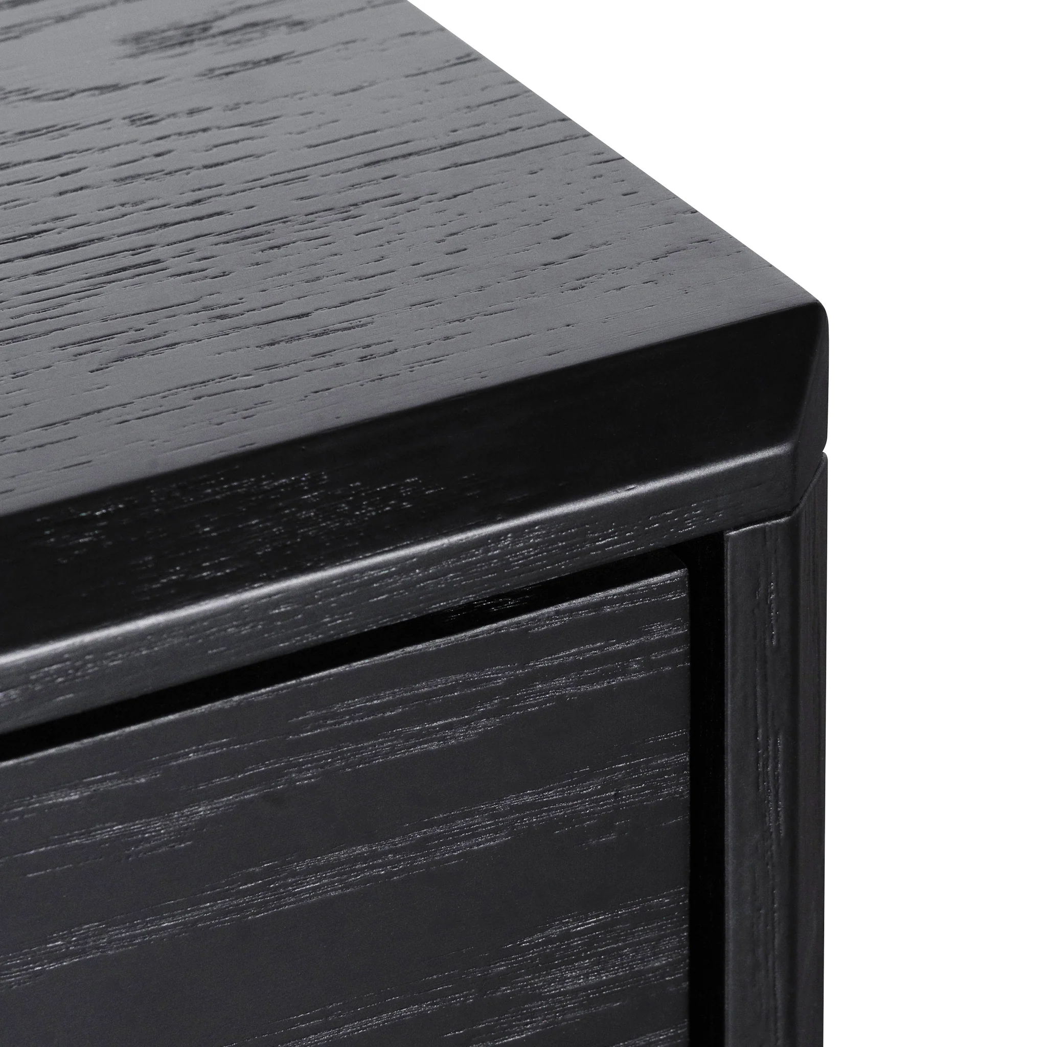 CDT6199-CN 3 Drawers Dresser Unit - Black Oak - Image 7