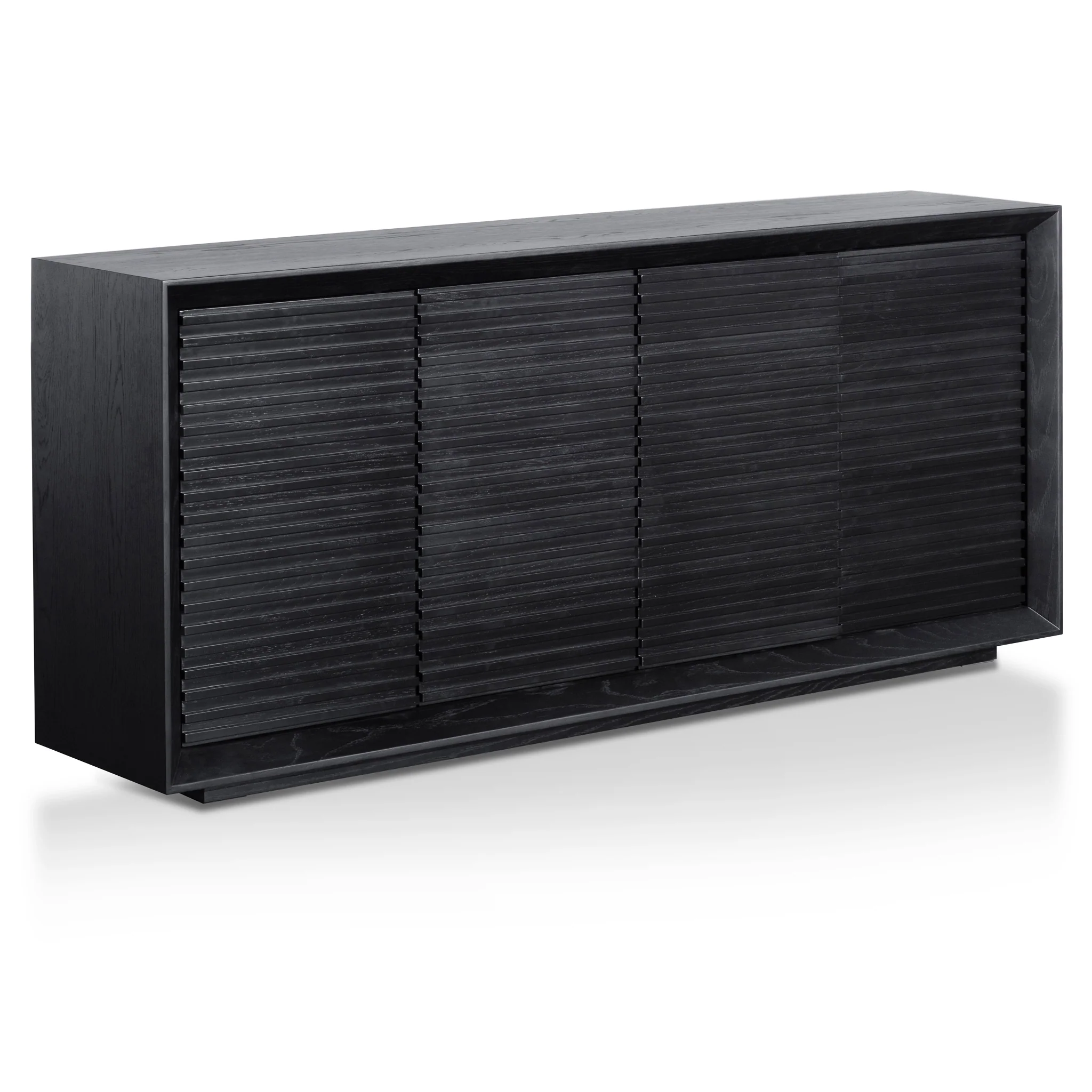 CDT6202-CN 1.8m Wooden Sideboard - Black Oak - Last one - Image 3