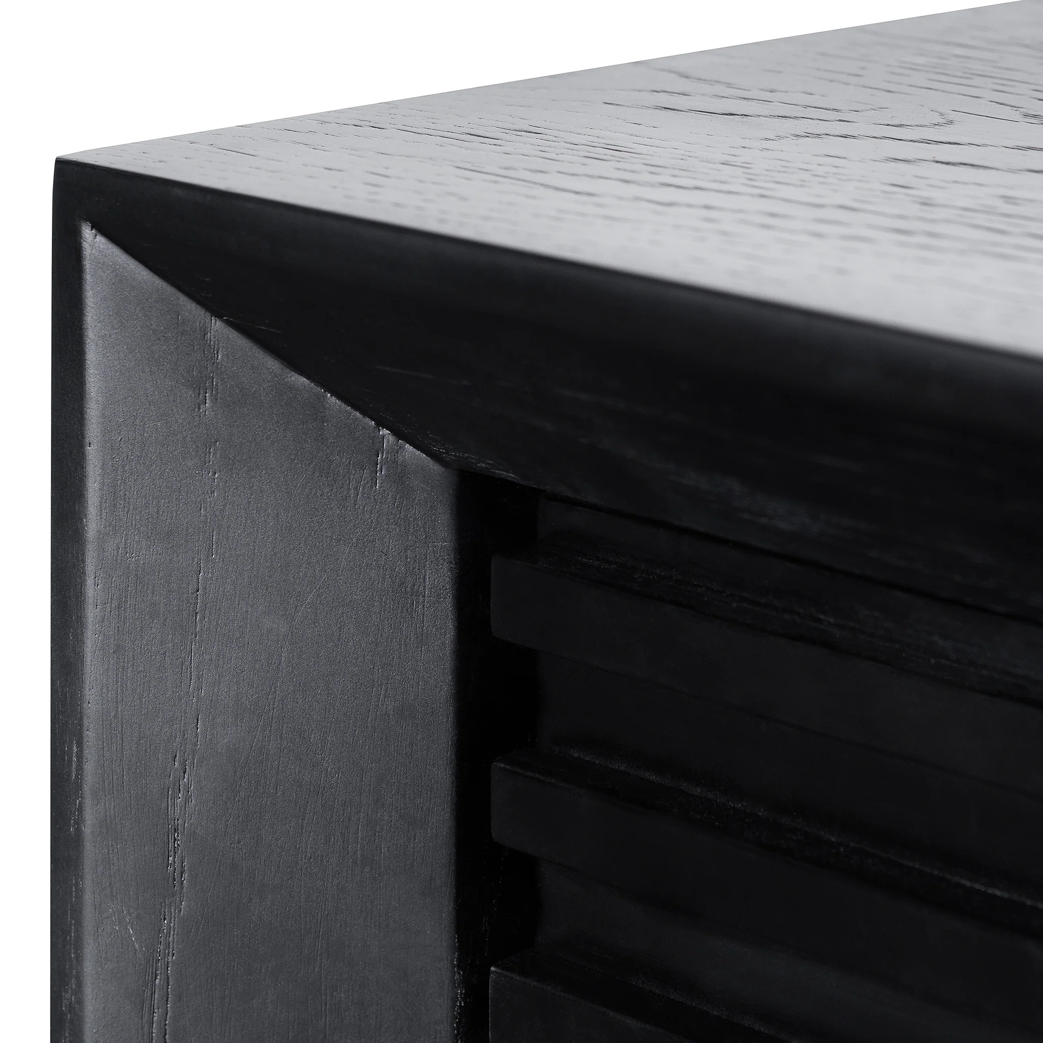 CDT6202-CN 1.8m Wooden Sideboard - Black Oak - Last one - Image 5