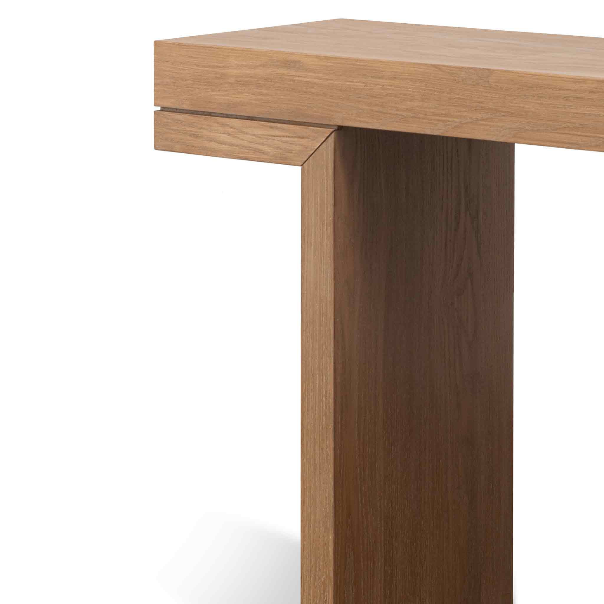 CDT6315-VA 1.3m Console Table - Dusty Oak - Image 8