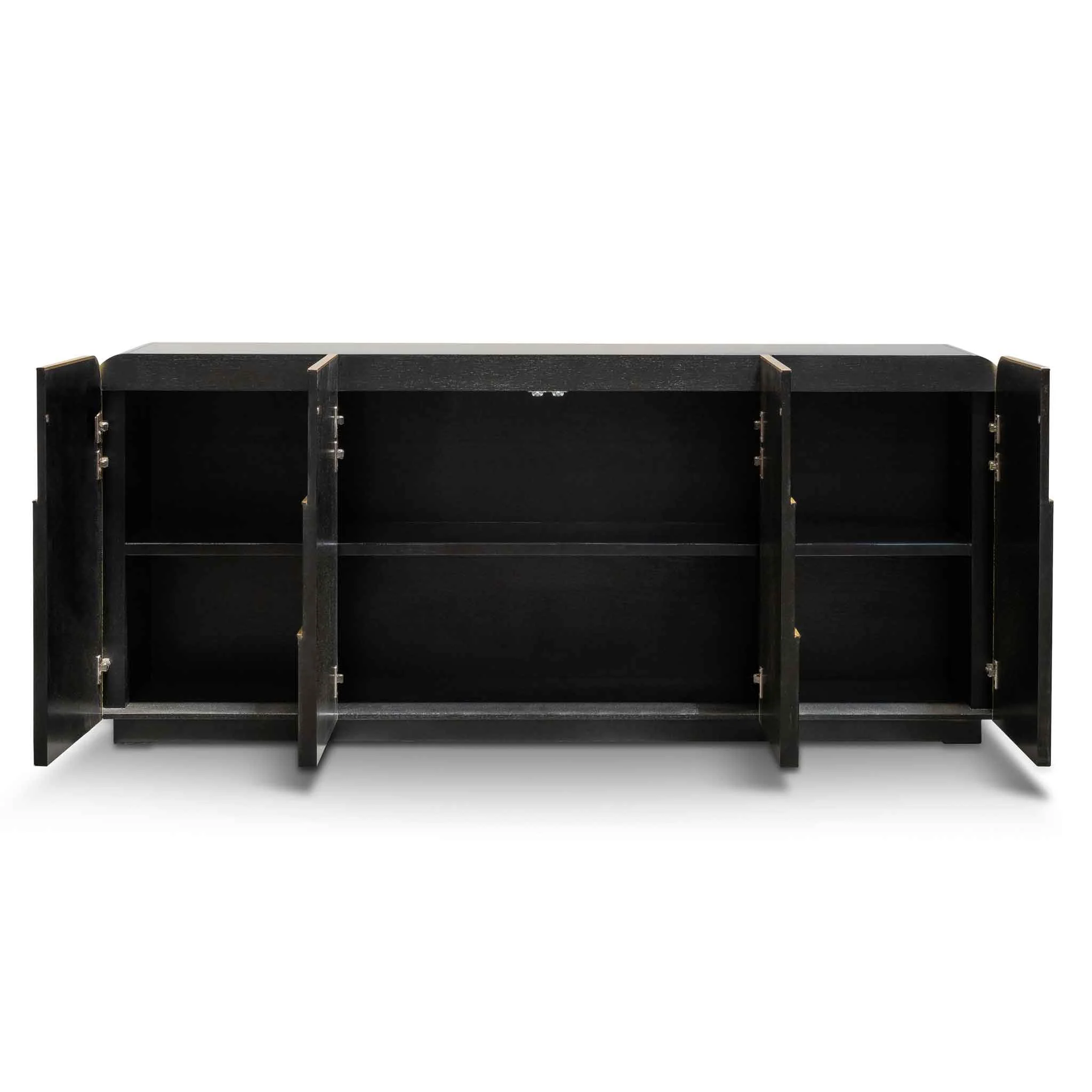 CDT6316-VA 2m Buffet Unit - Textured Espresso Black - Image 3