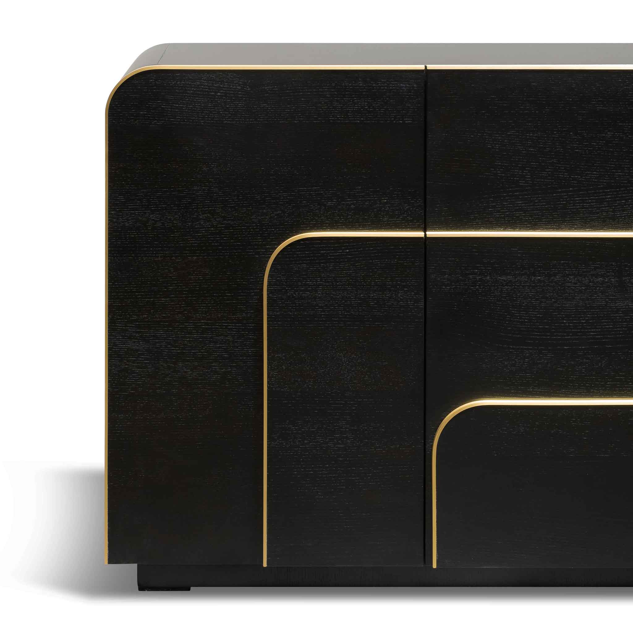 CDT6316-VA 2m Buffet Unit - Textured Espresso Black - Image 4
