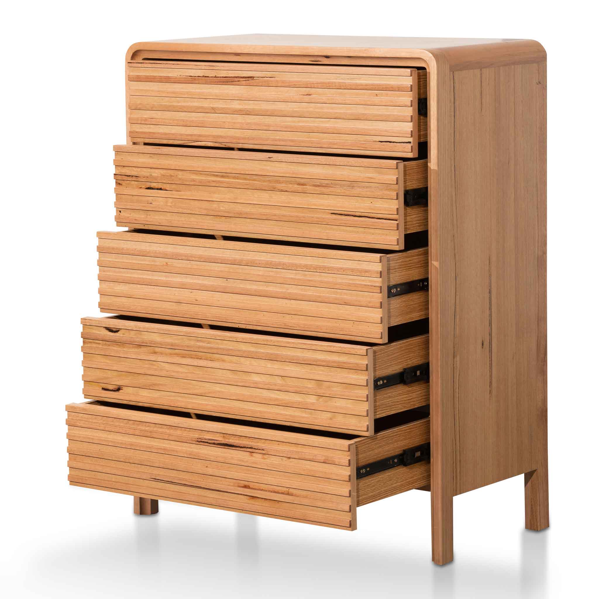CDT6339-AW Tallboy Drawer Chest - Messmate - Image 3