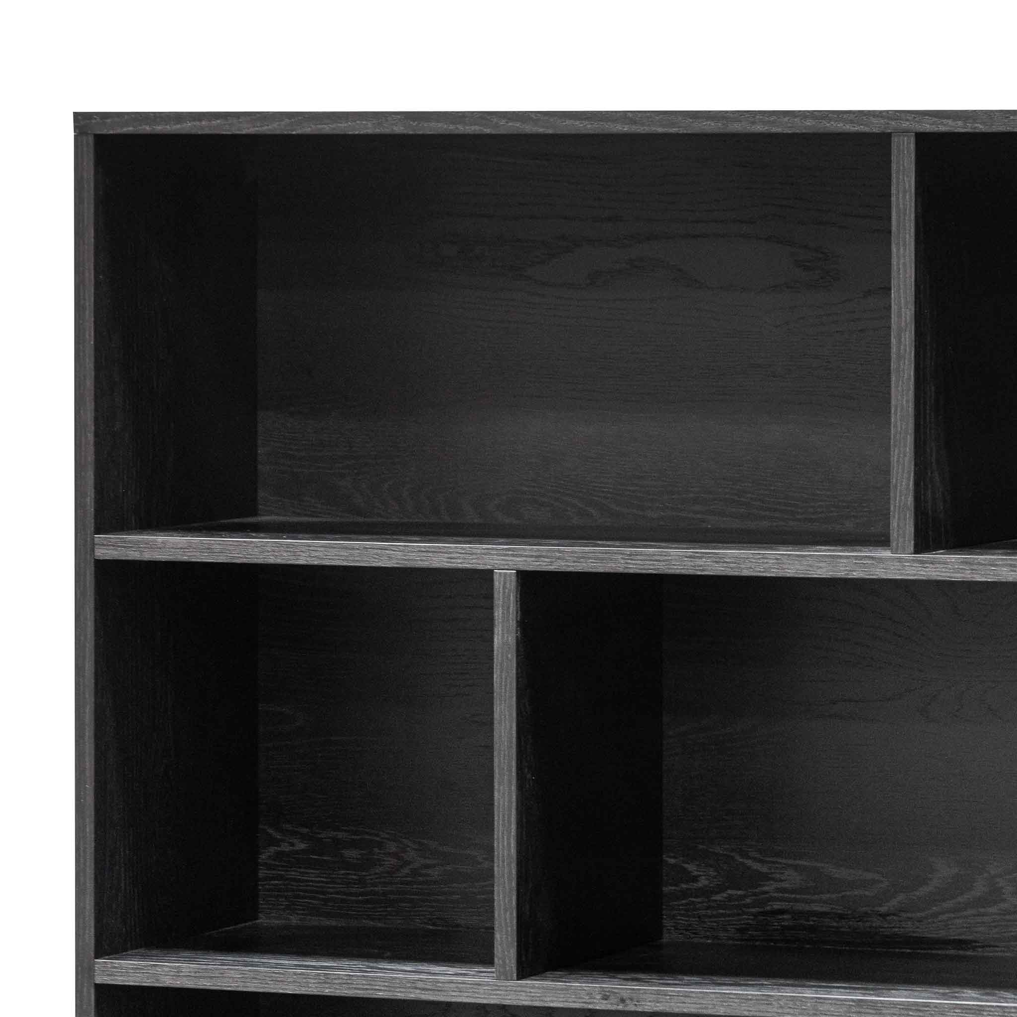 CDT6407-KD Deakin Wooden Bookcase - Black - Image 3