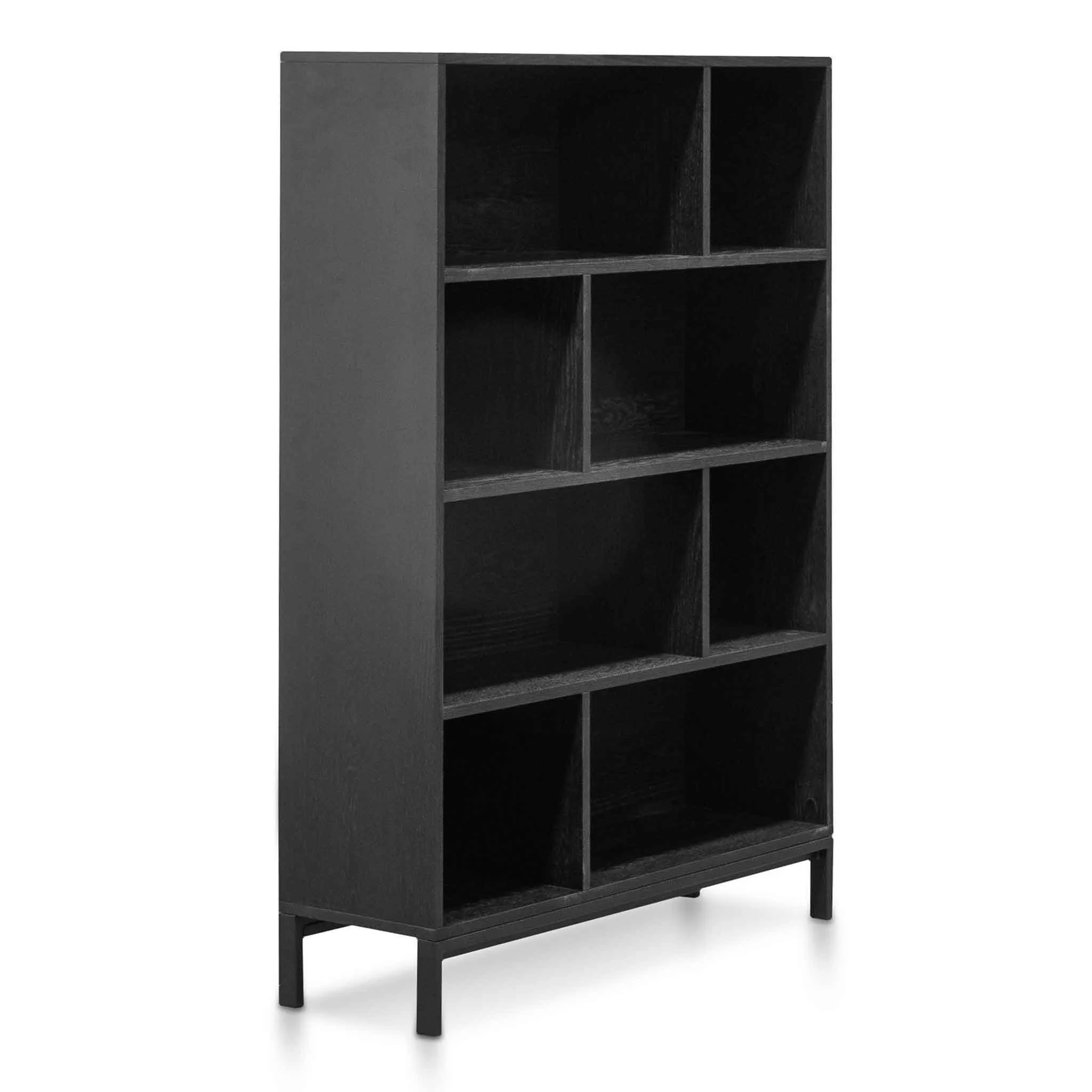 CDT6407-KD Deakin Wooden Bookcase - Black - Image 6