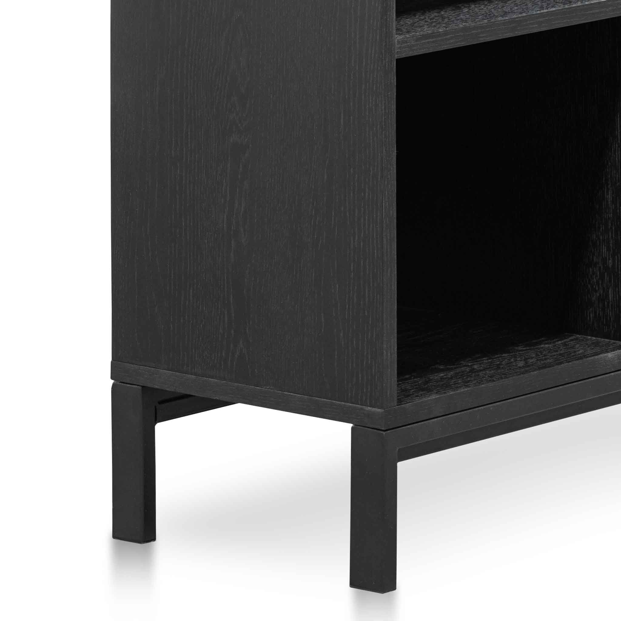 CDT6407-KD Deakin Wooden Bookcase - Black - Image 7