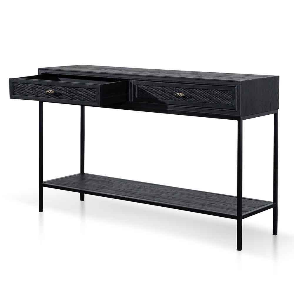 CDT6446-NI Console Table - Full Black - Image 4