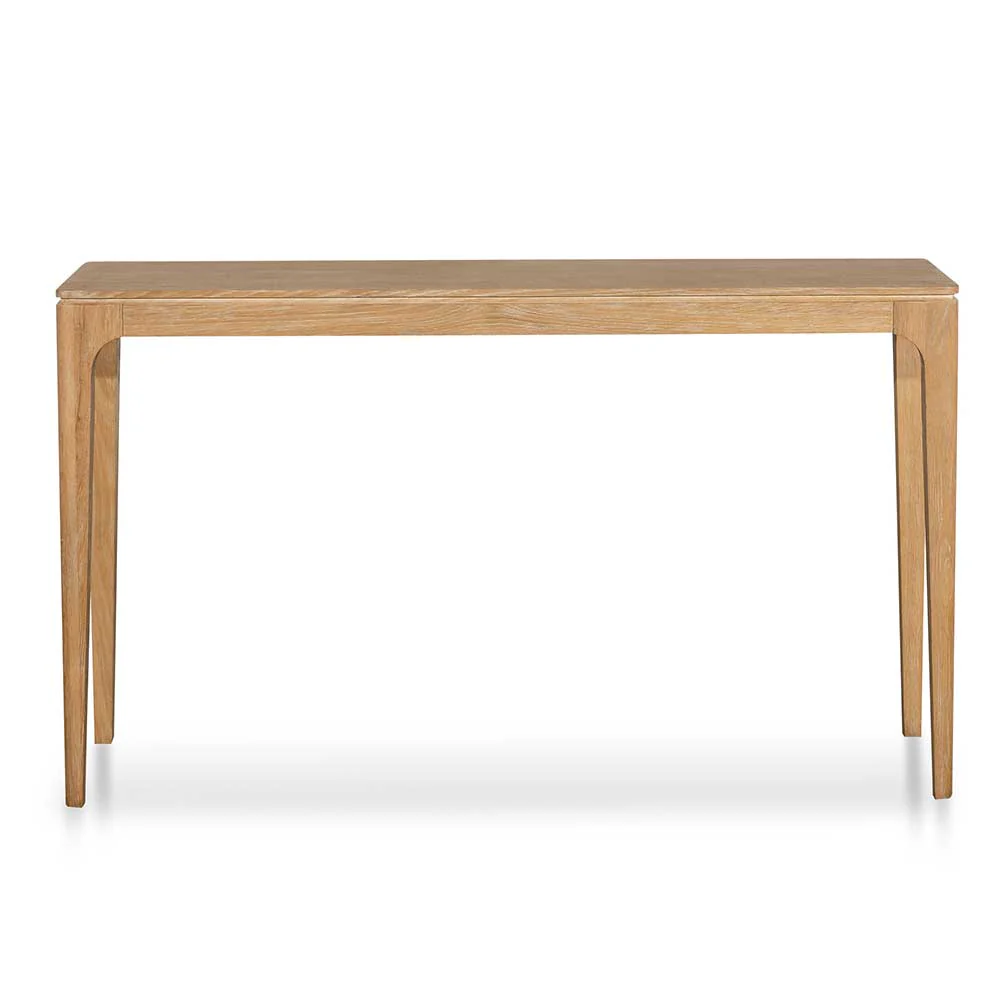 CDT6471-NI 1.4m Oak Console Table - Natural - Image 2