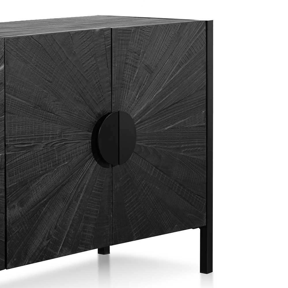 CDT6472-NI 1.8m Wooden Buffet Unit - Black - Image 11