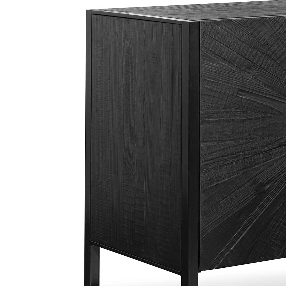 CDT6472-NI 1.8m Wooden Buffet Unit - Black - Image 14