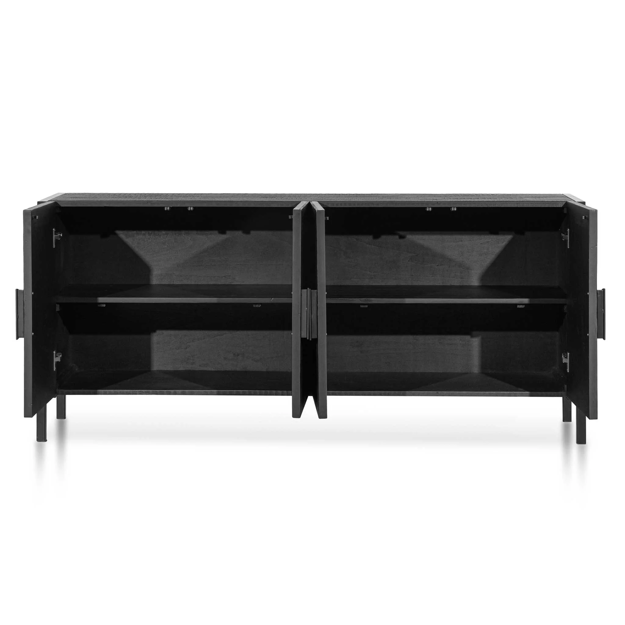 CDT6472-NI 1.8m Wooden Buffet Unit - Black - Image 3