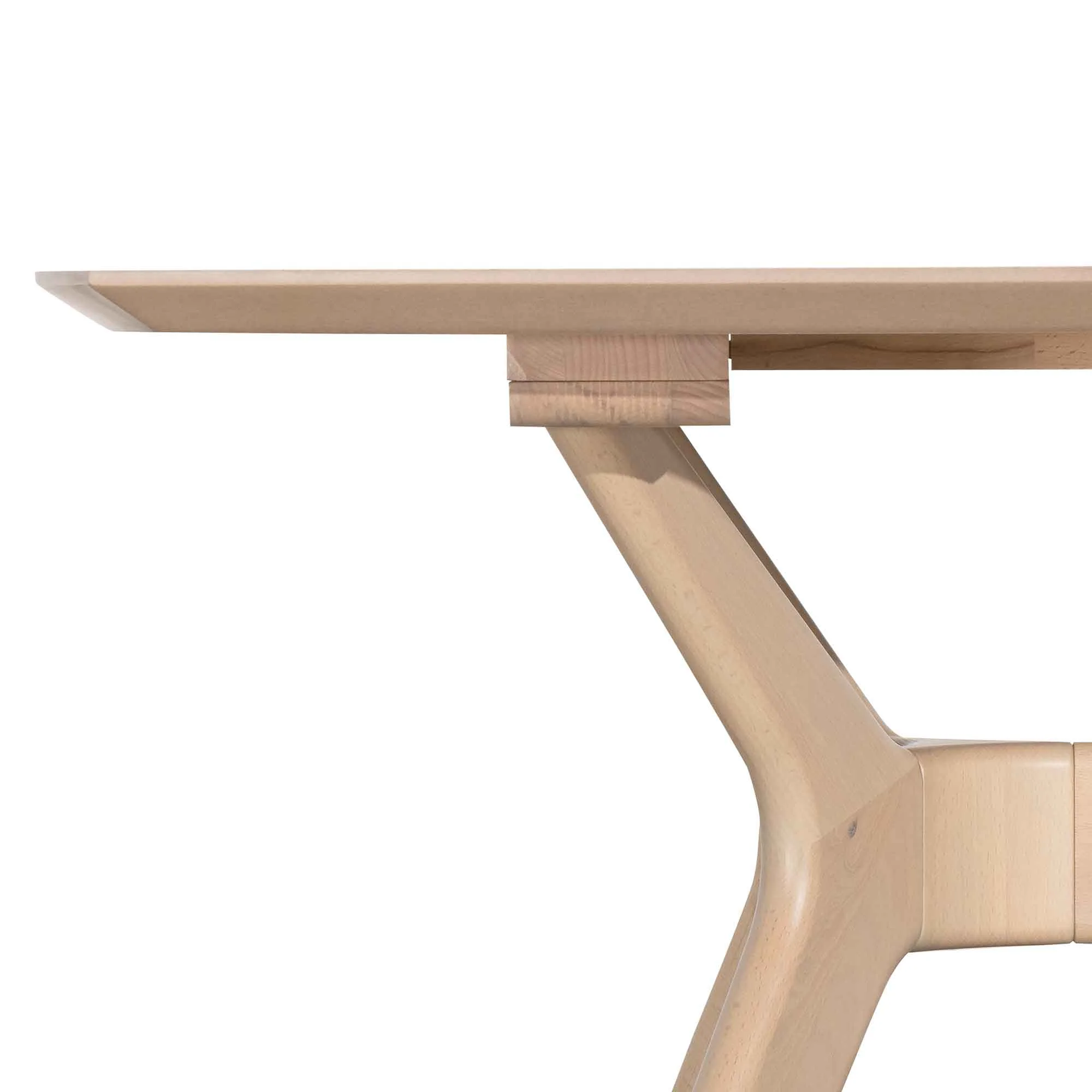 CDT6501-VN 1.85m Dining Table - Pale Oak - Image 12