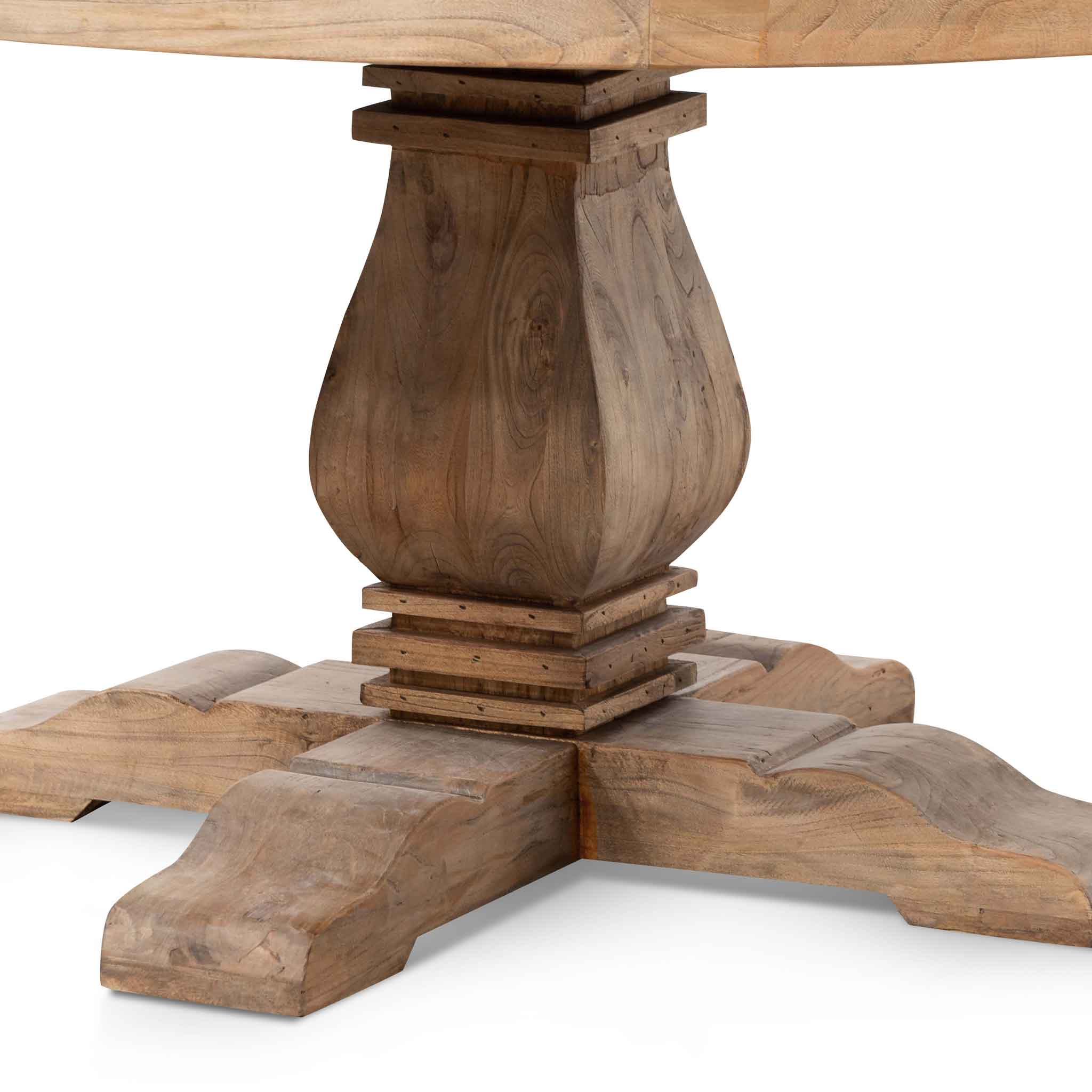 CDT6562 1.6m Round Dining Table - Natural - Image 4