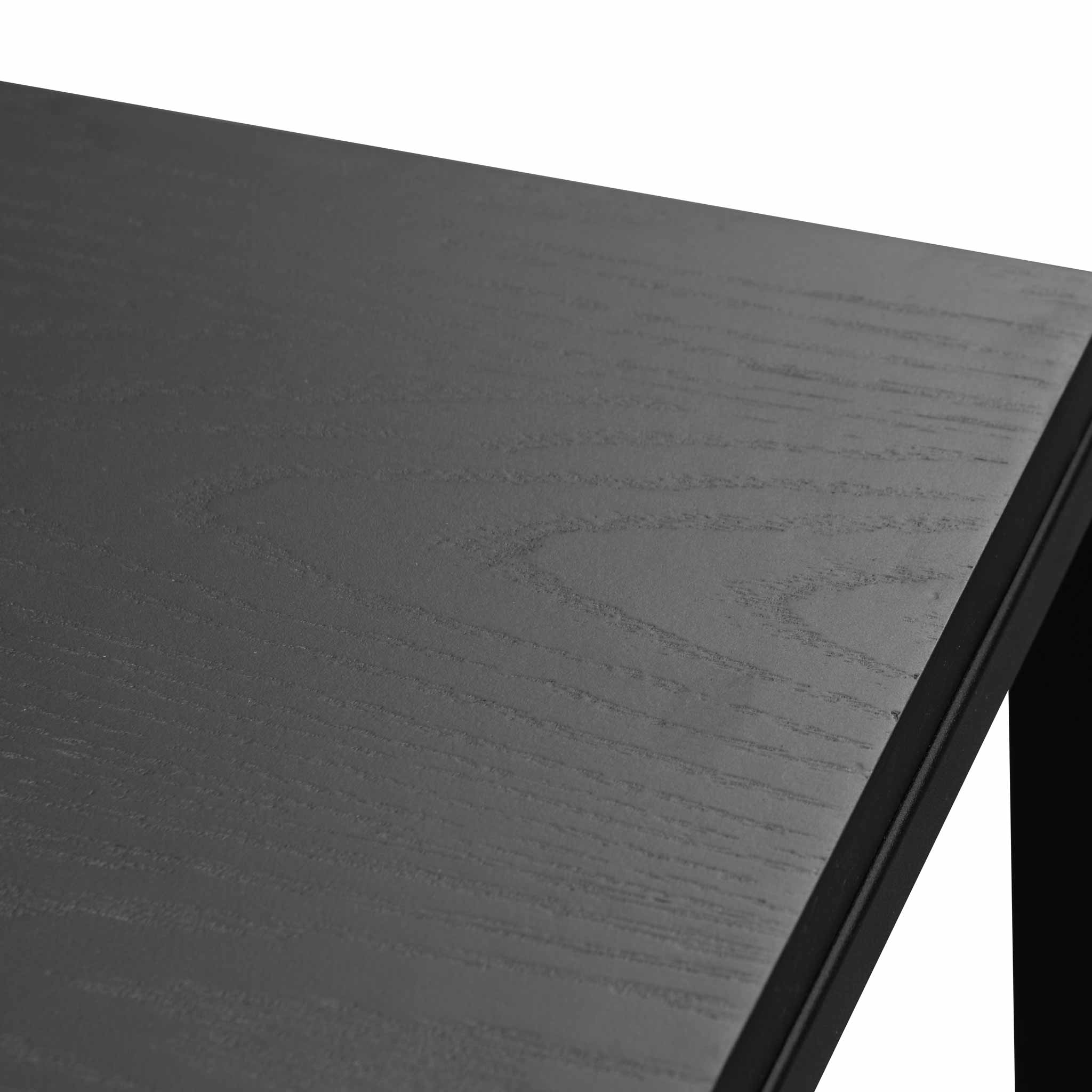 CDT6601-KD 1.6m Console Table - Full Black - Image 7