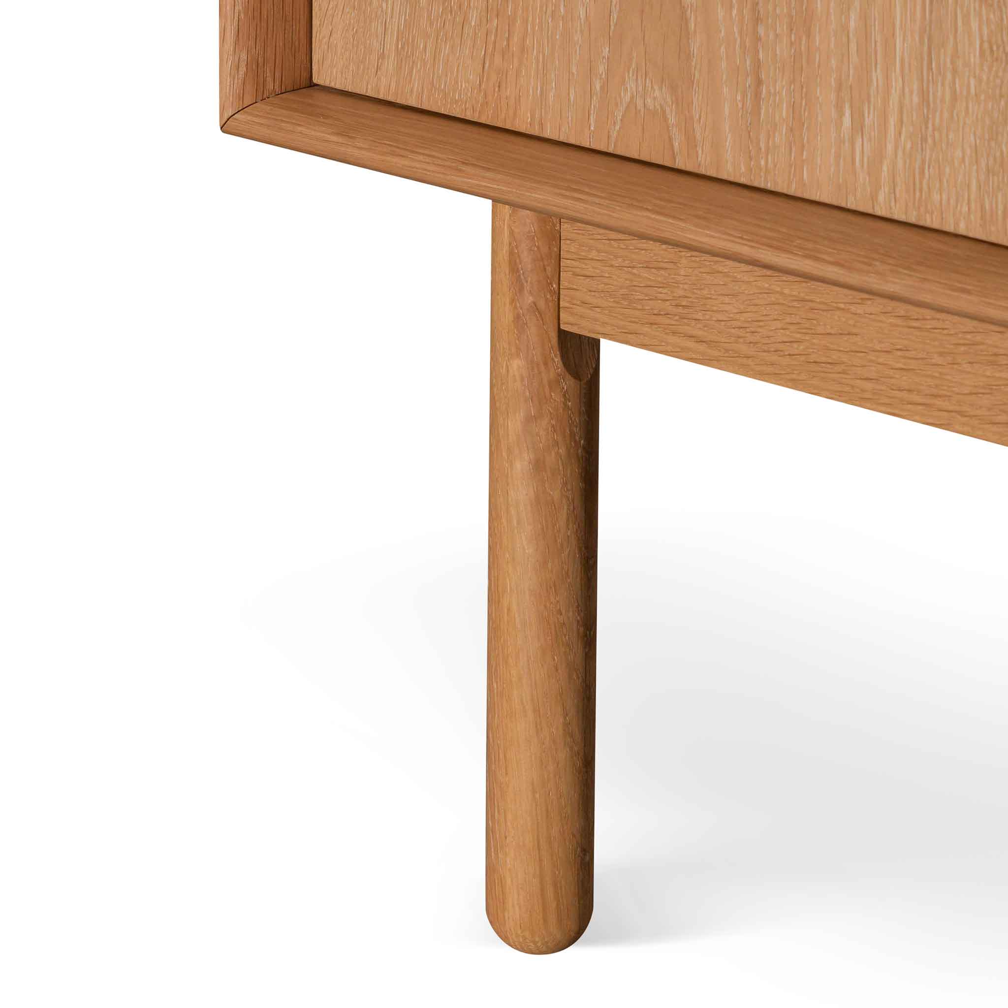 CDT6641-VN Narrow Wooden Sideboard and Buffet - Natural - Image 10