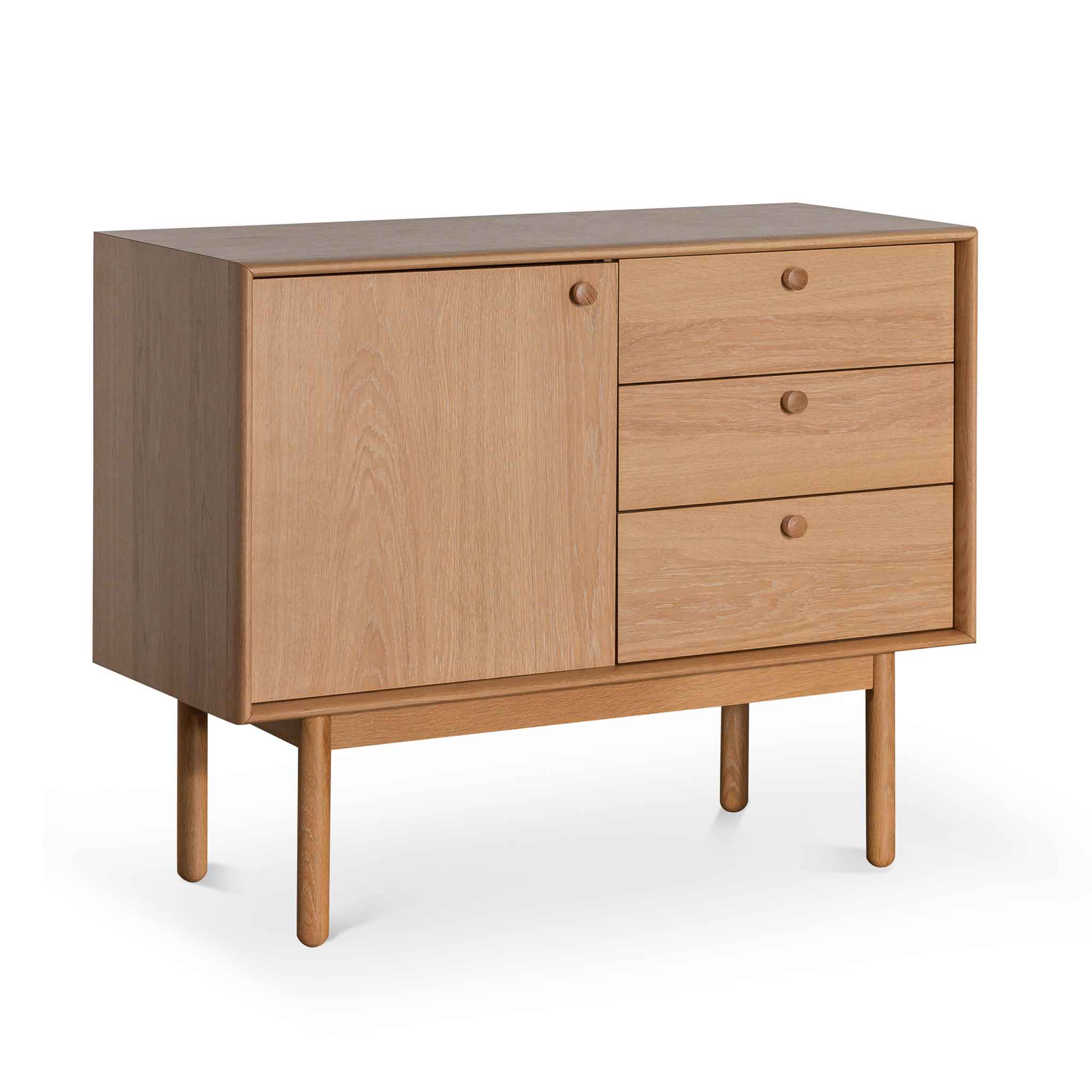 CDT6641-VN Narrow Wooden Sideboard and Buffet - Natural - Image 3