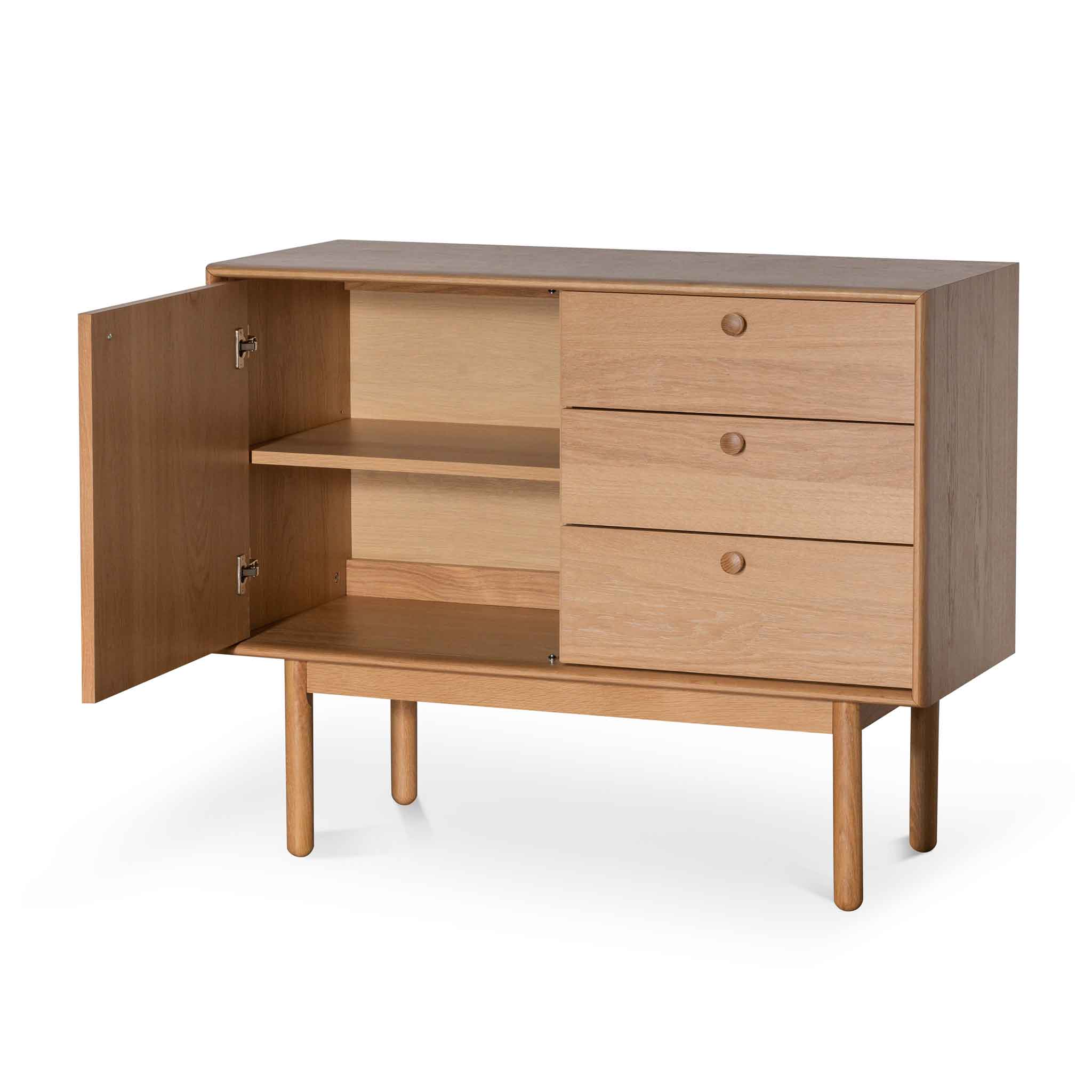 CDT6641-VN Narrow Wooden Sideboard and Buffet - Natural - Image 7