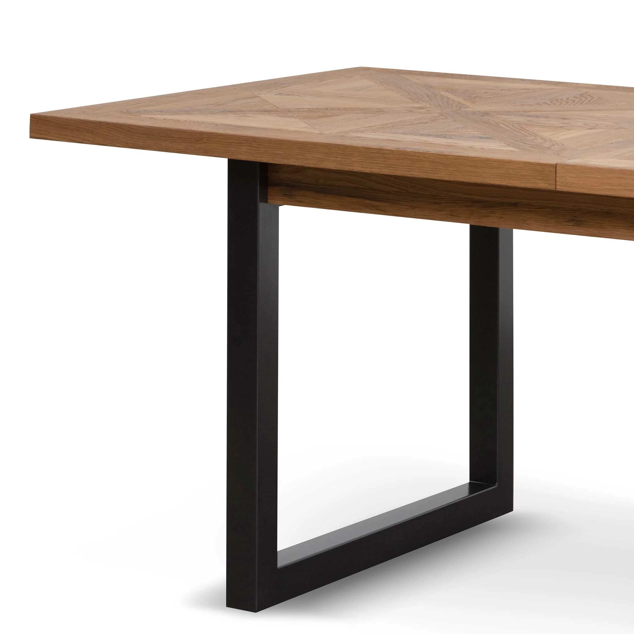 CDT6642-VN 6-8 Seater Extendable Dining table - European Oak - Image 6
