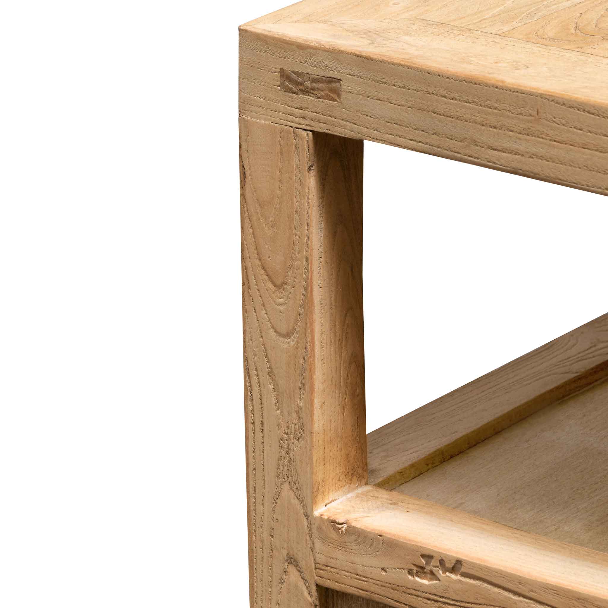 CDT6699 1.6m Sideboard Unit - Natural with Rattan Doors - Image 6