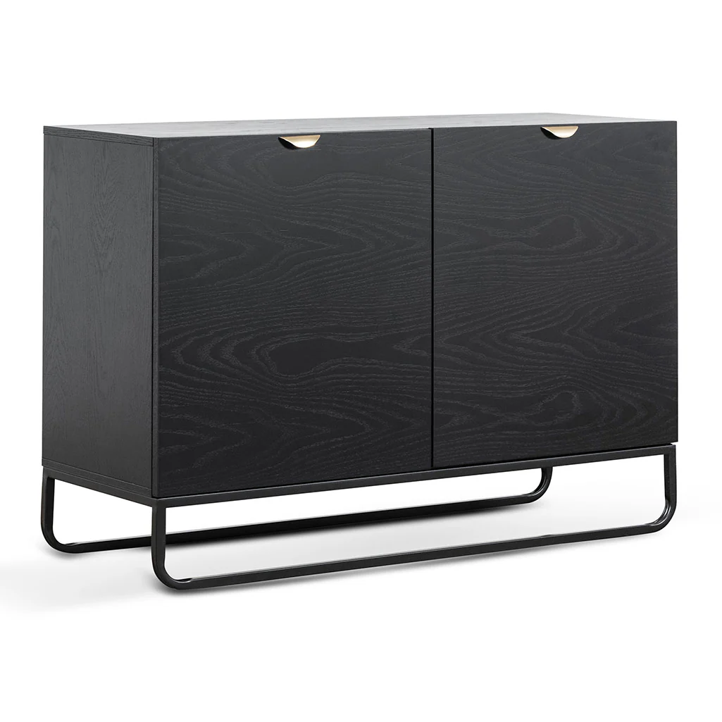 CDT6712-CN 1.2m Wooden Sideboard - Black - Image 4