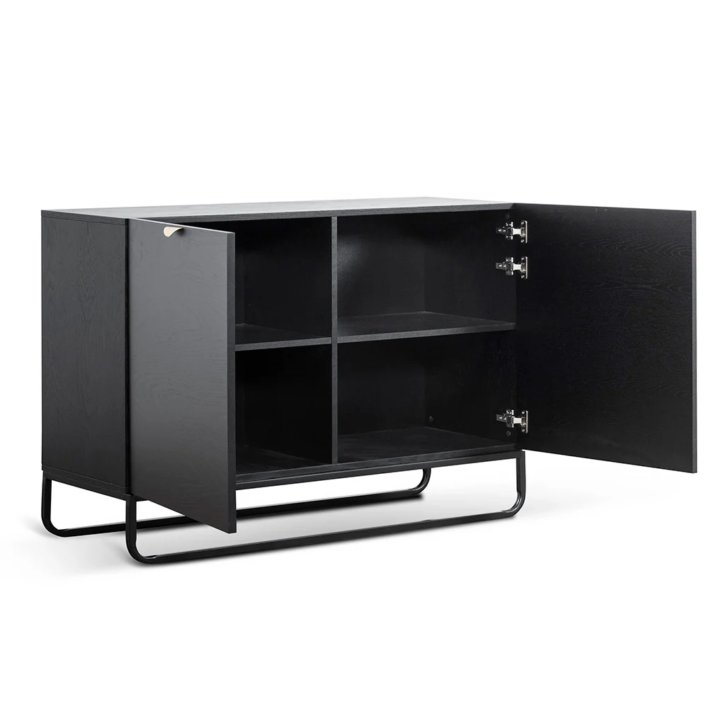 CDT6712-CN 1.2m Wooden Sideboard - Black - Image 5