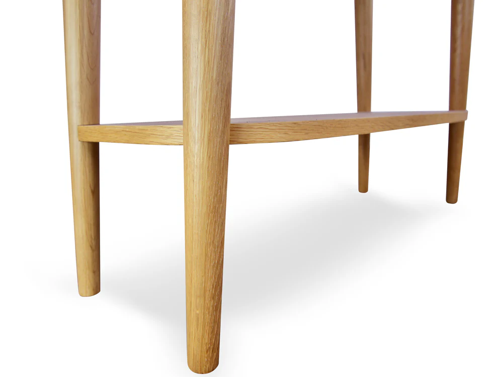 CDT777-VN Narrow Wood Console Table with Shelf - Image 3