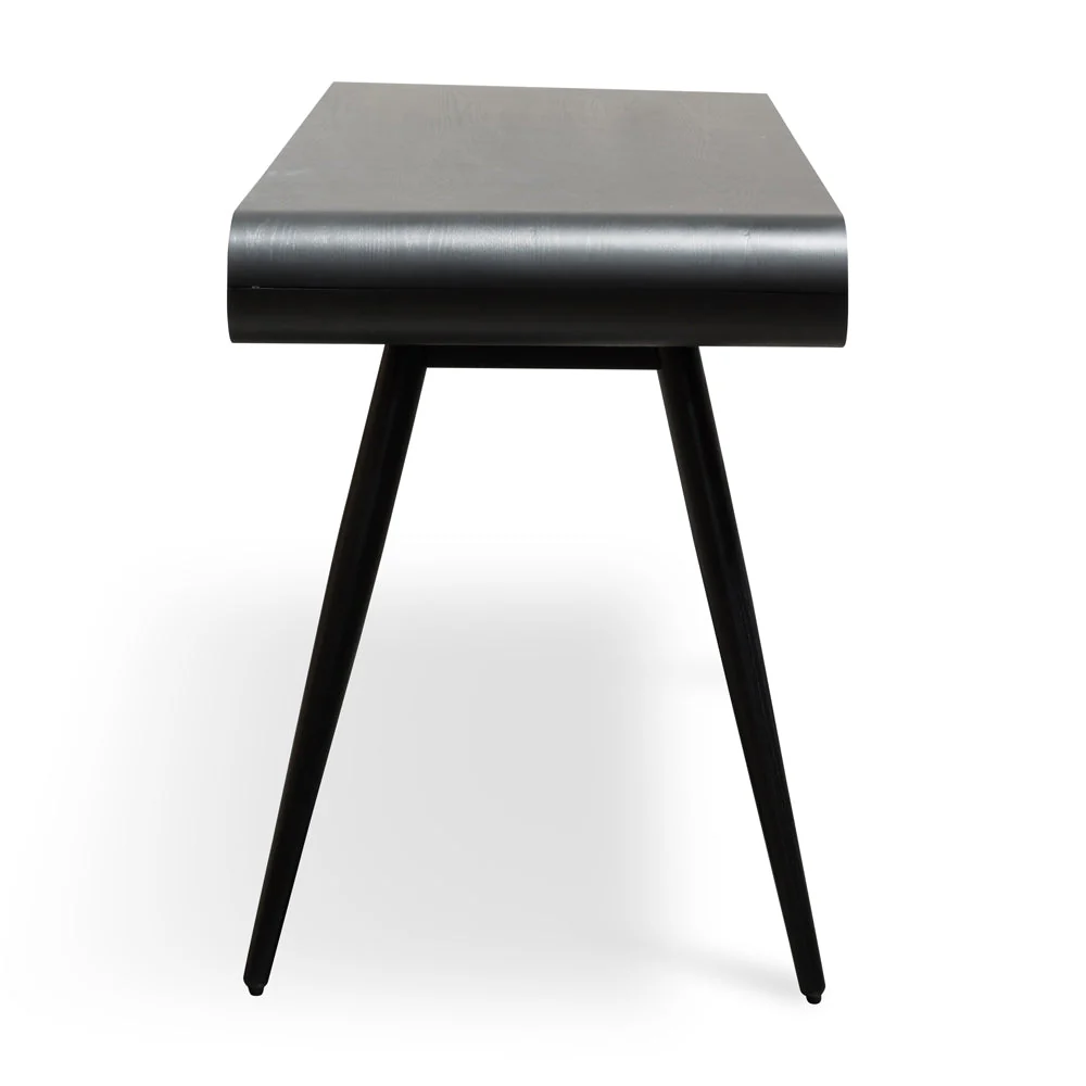 CDT8043-DR Narrow Wood Console Table - Black 75cm (H) - Image 6