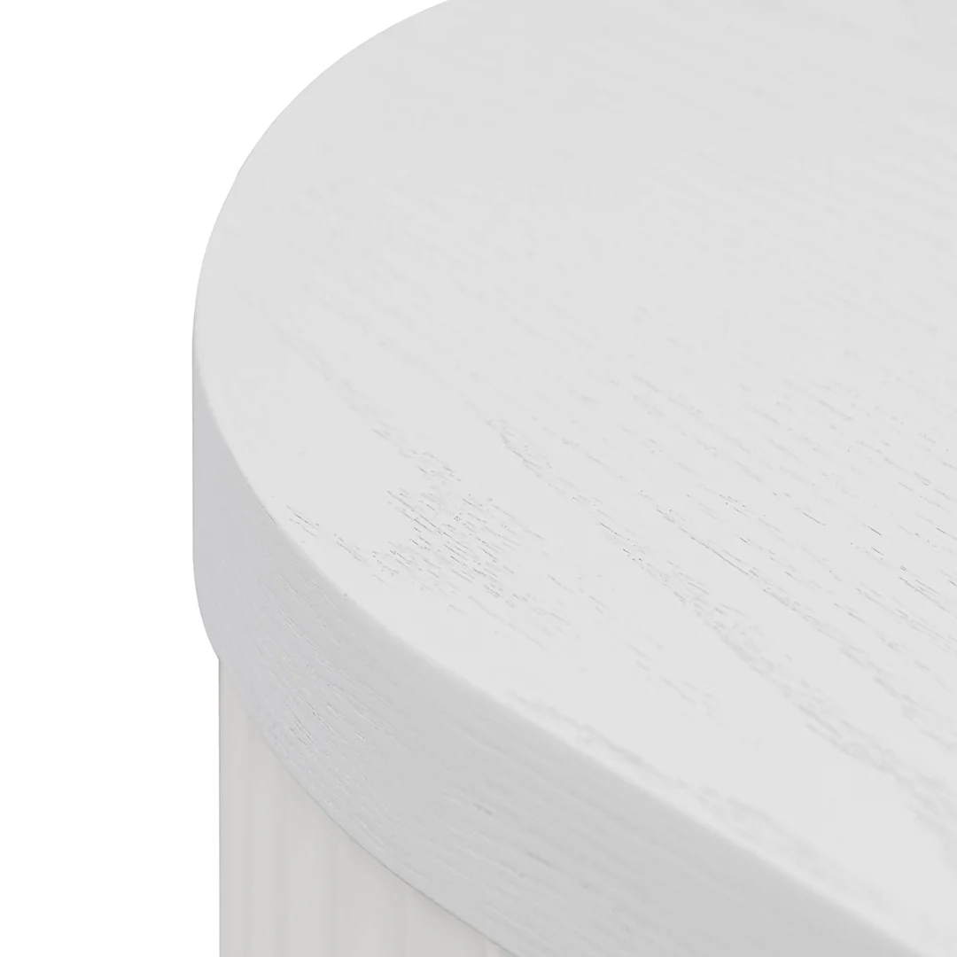 CDT8049-DW 100cm Wooden Storage Cabinet - White - Image 8