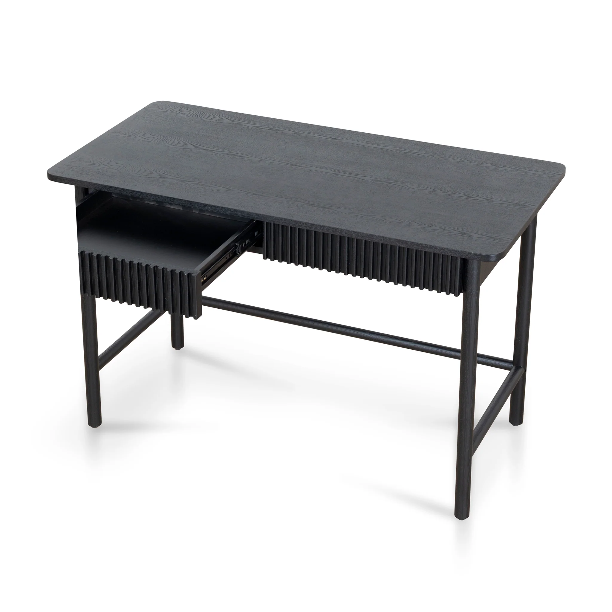 CDT8133-DW 1.2m Home Office Desk - Black - Image 6