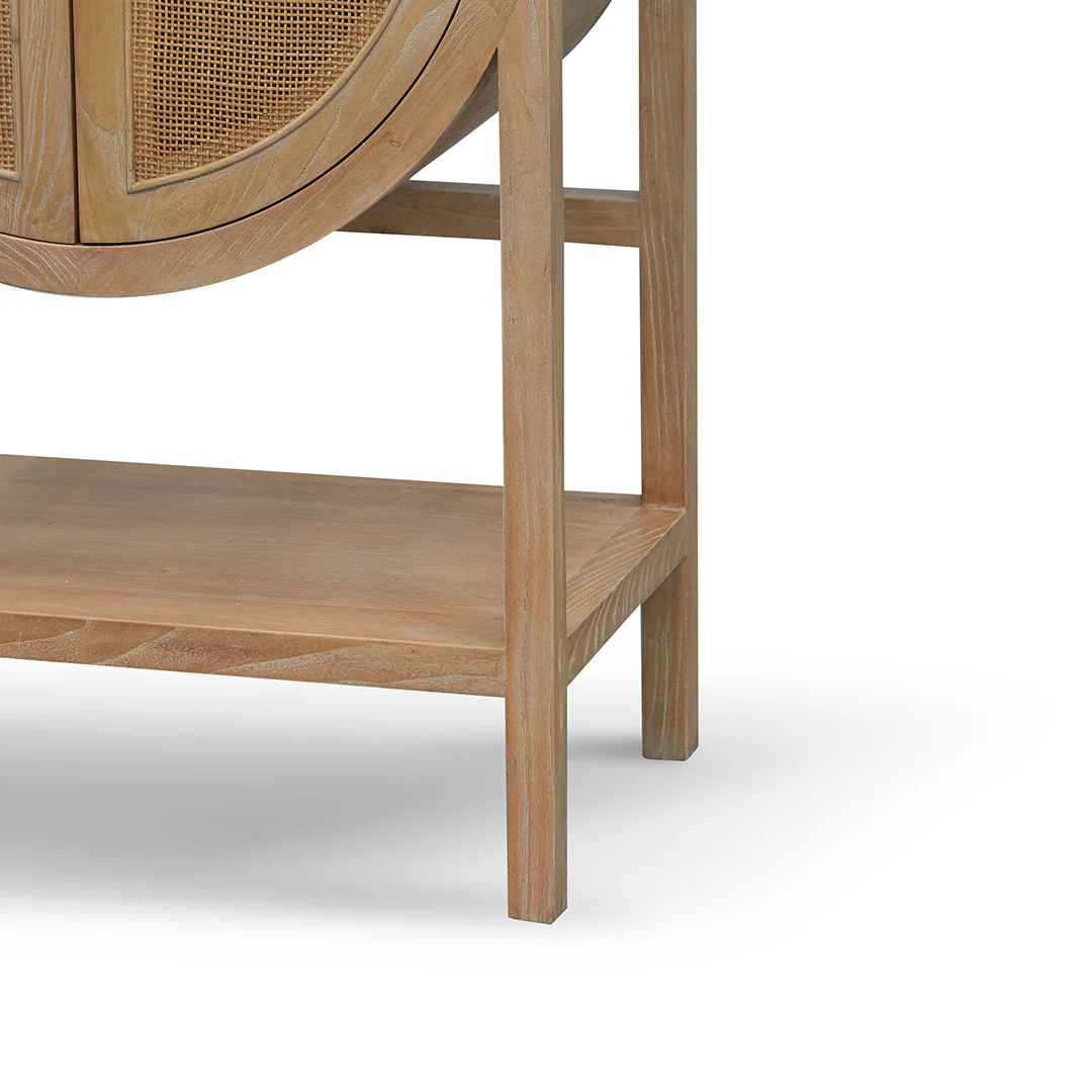 CDT8138-NI 65.5cm Rattan Door Cabinet - Natural - Image 10