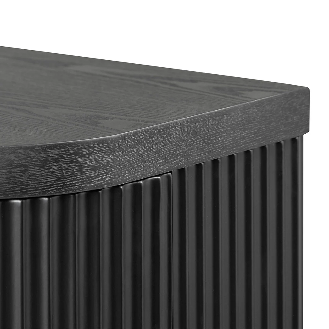 CDT8209-DW 100cm Wooden Storage Cabinet - Black - Image 5