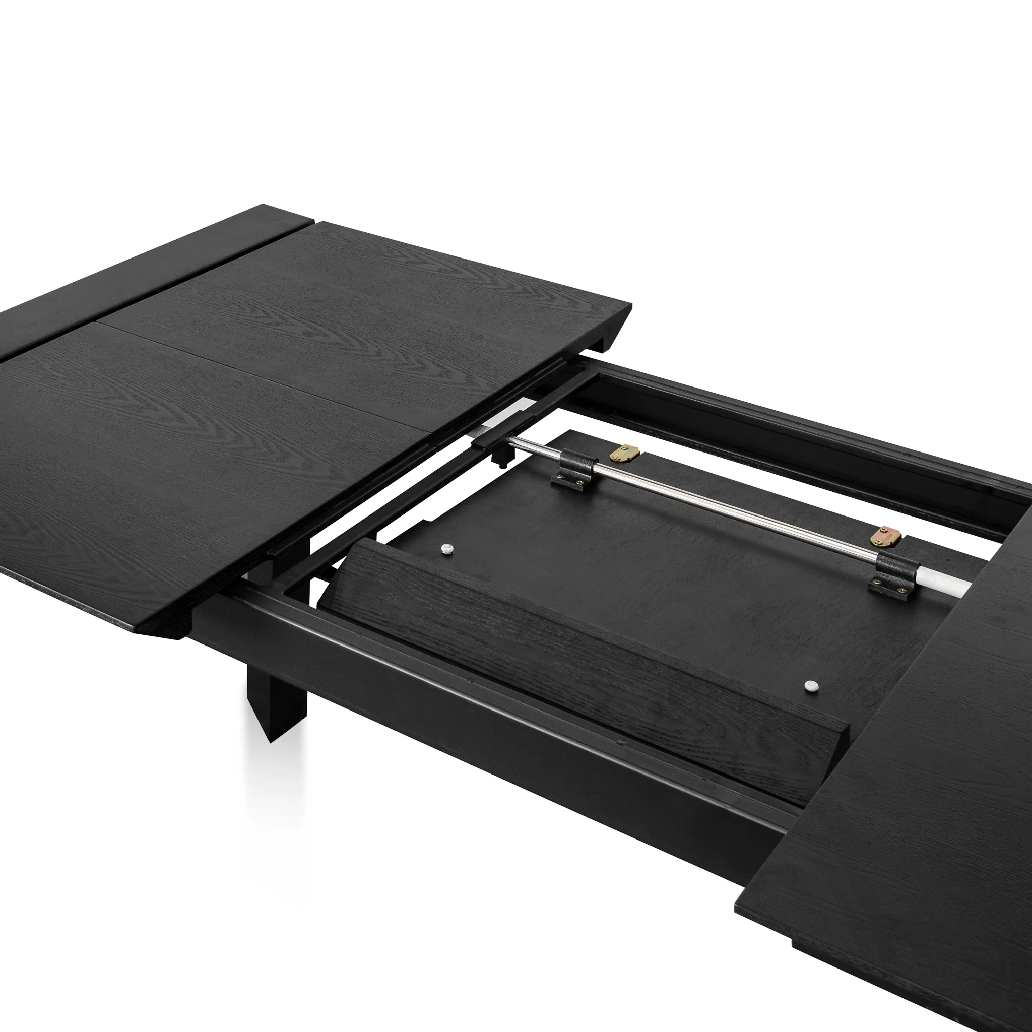 CDT8267-DW Extendable Wooden Dining Table - Black - Image 7