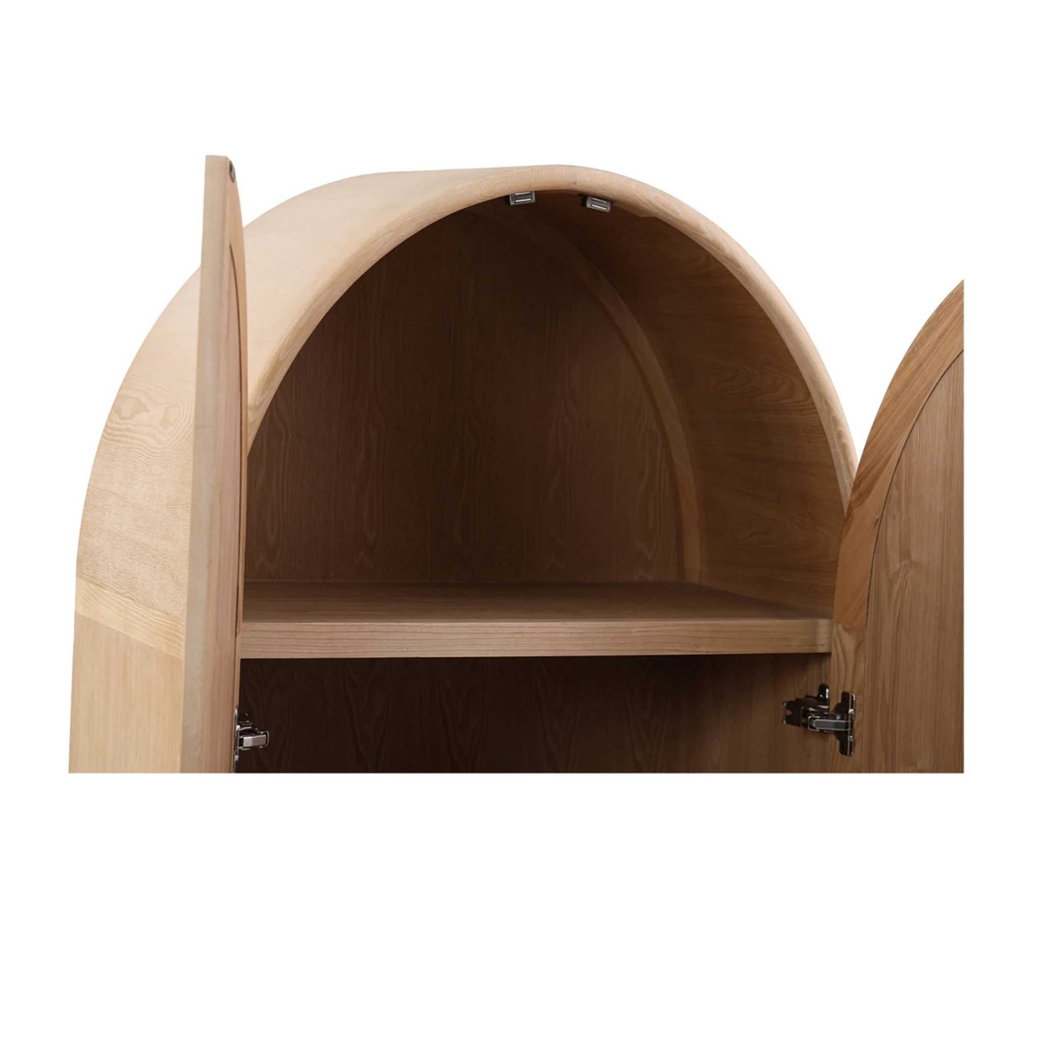 CDT8282-NI Ash Curve Cabinet - Natural - Image 6
