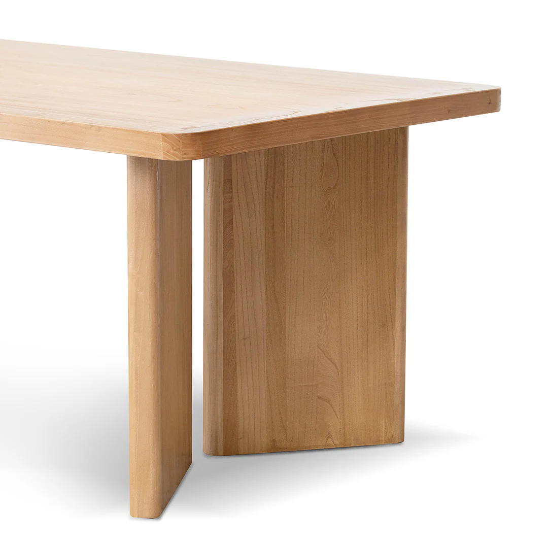 CDT8288-NI 3m Elm Dining Table - Natural - Image 6