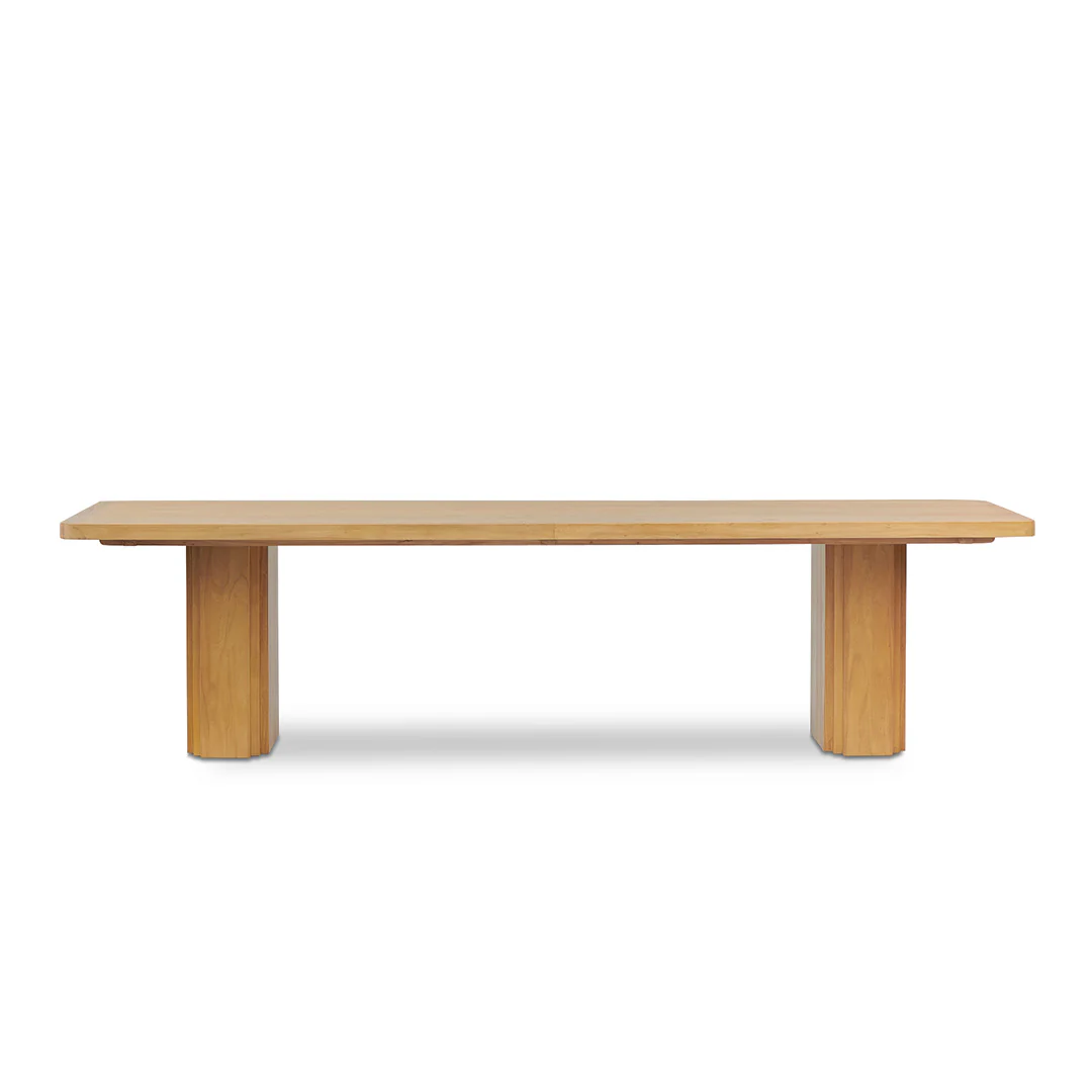 CDT8289-NI 3m Elm Dining Table - Natural - Image 2